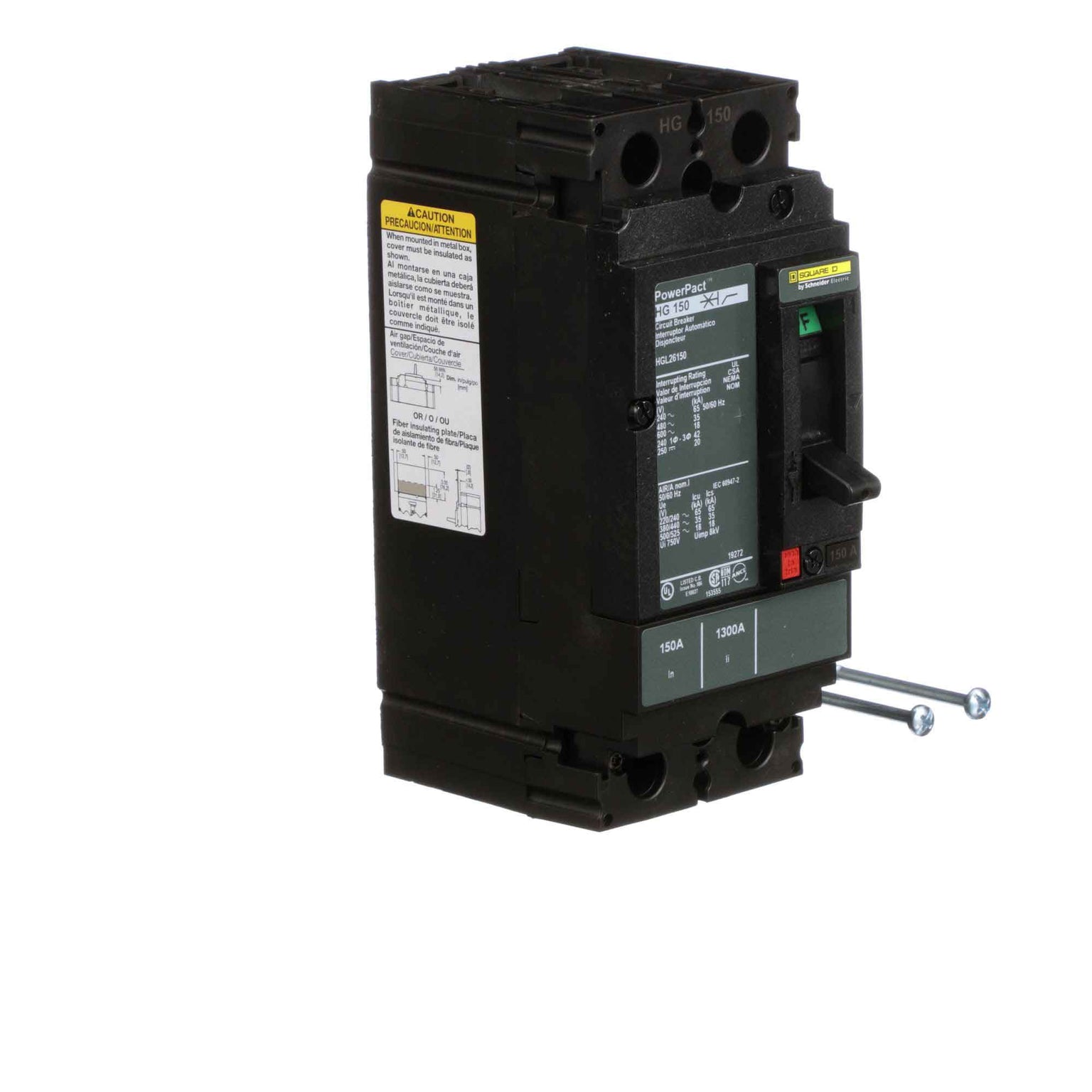 HGL26150 - Square D - Molded Case
 Circuit Breakers