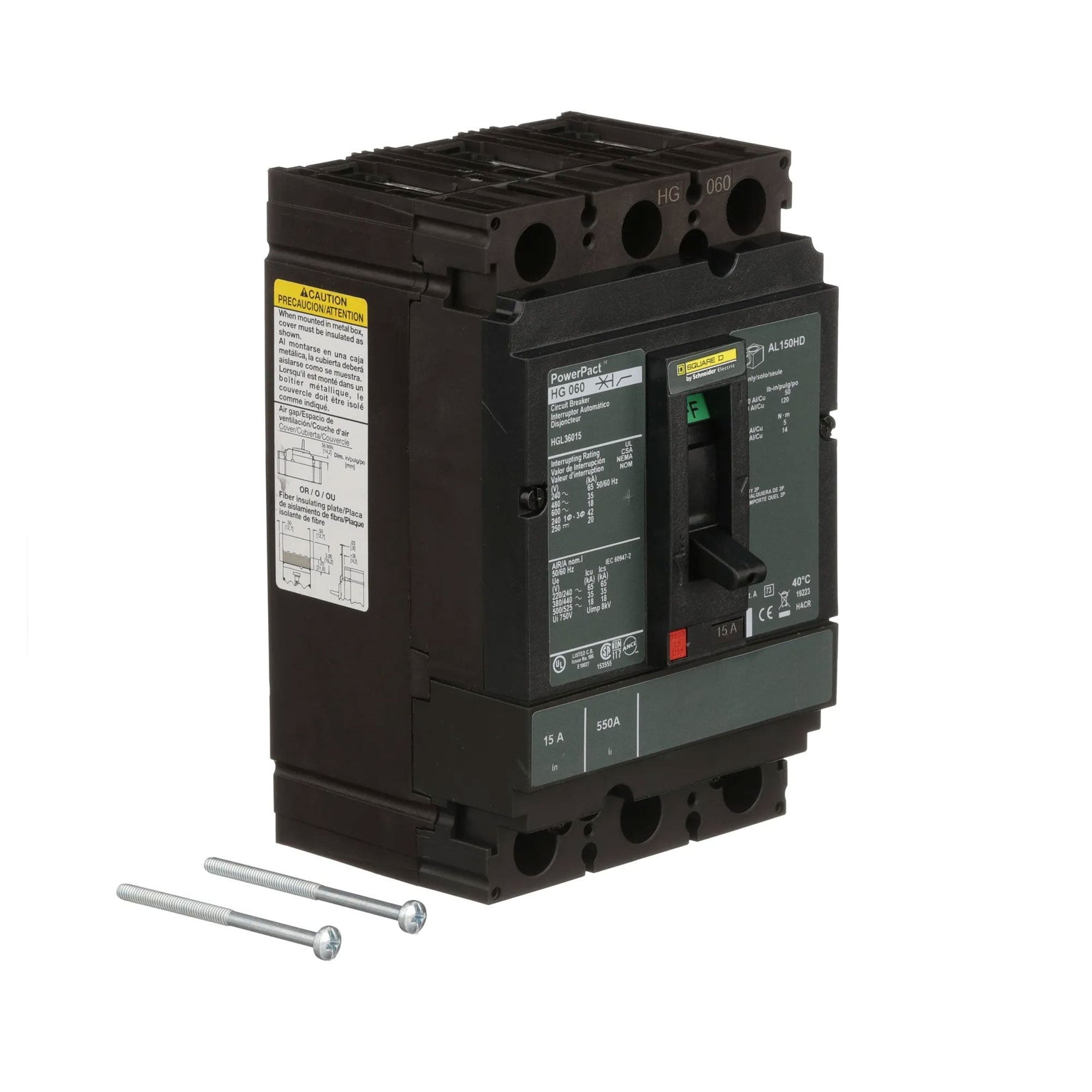 HGL36015 - Square D - Molded Case Circuit Breaker