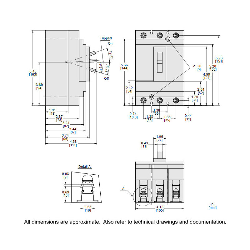 HGL36015 - Square D - Molded Case Circuit Breaker