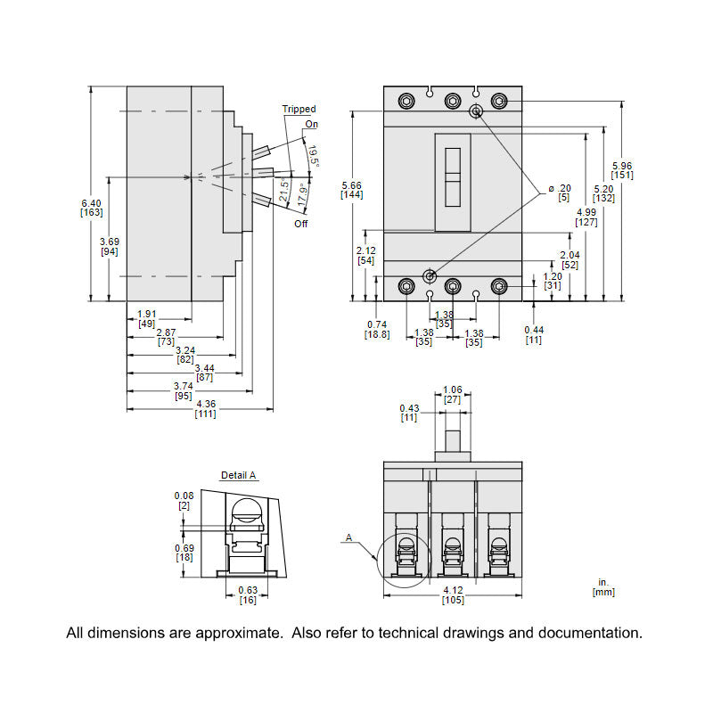 HGL36040 - Square D - Molded Case Circuit Breaker