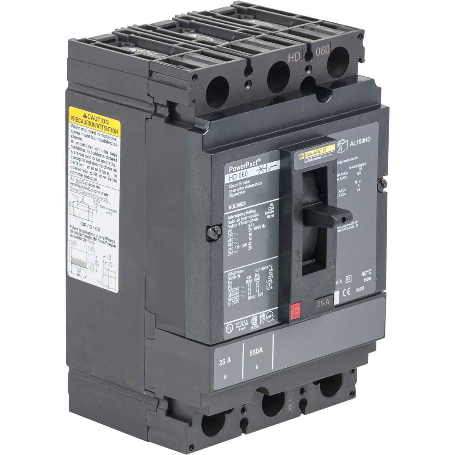 HGL36045 - Square D - Molded Case
 Circuit Breakers