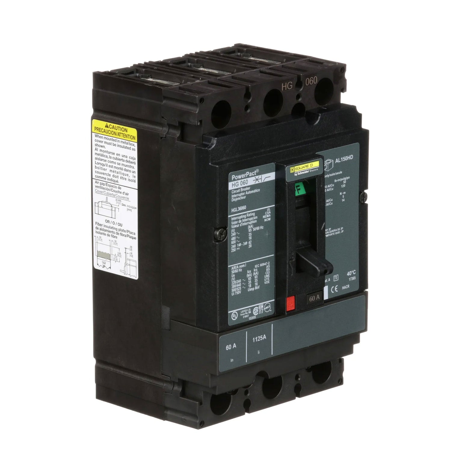 HGL36060 - Square D - Molded Case Circuit Breaker