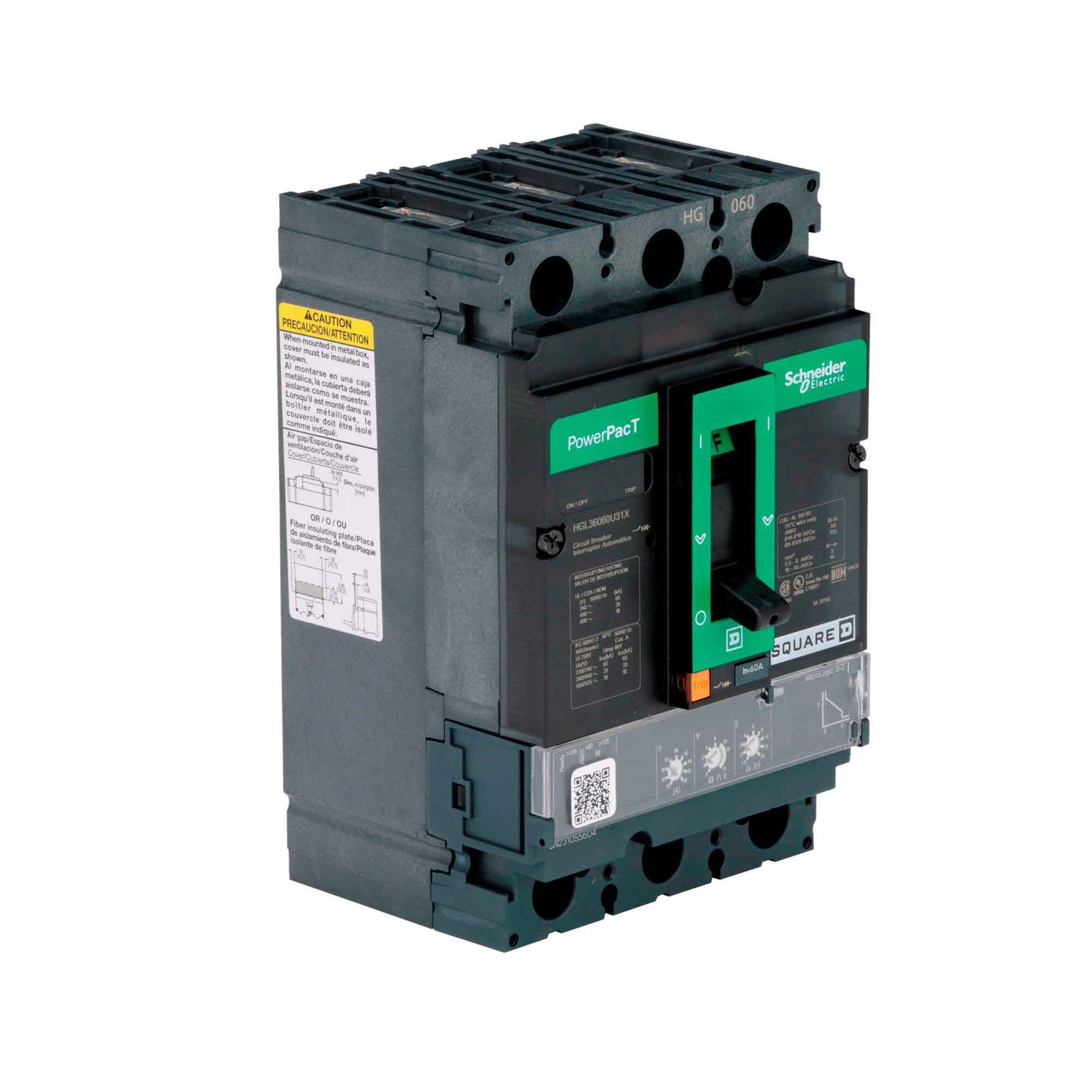 HGL36060U31X - Square D - Molded Case
 Circuit Breakers