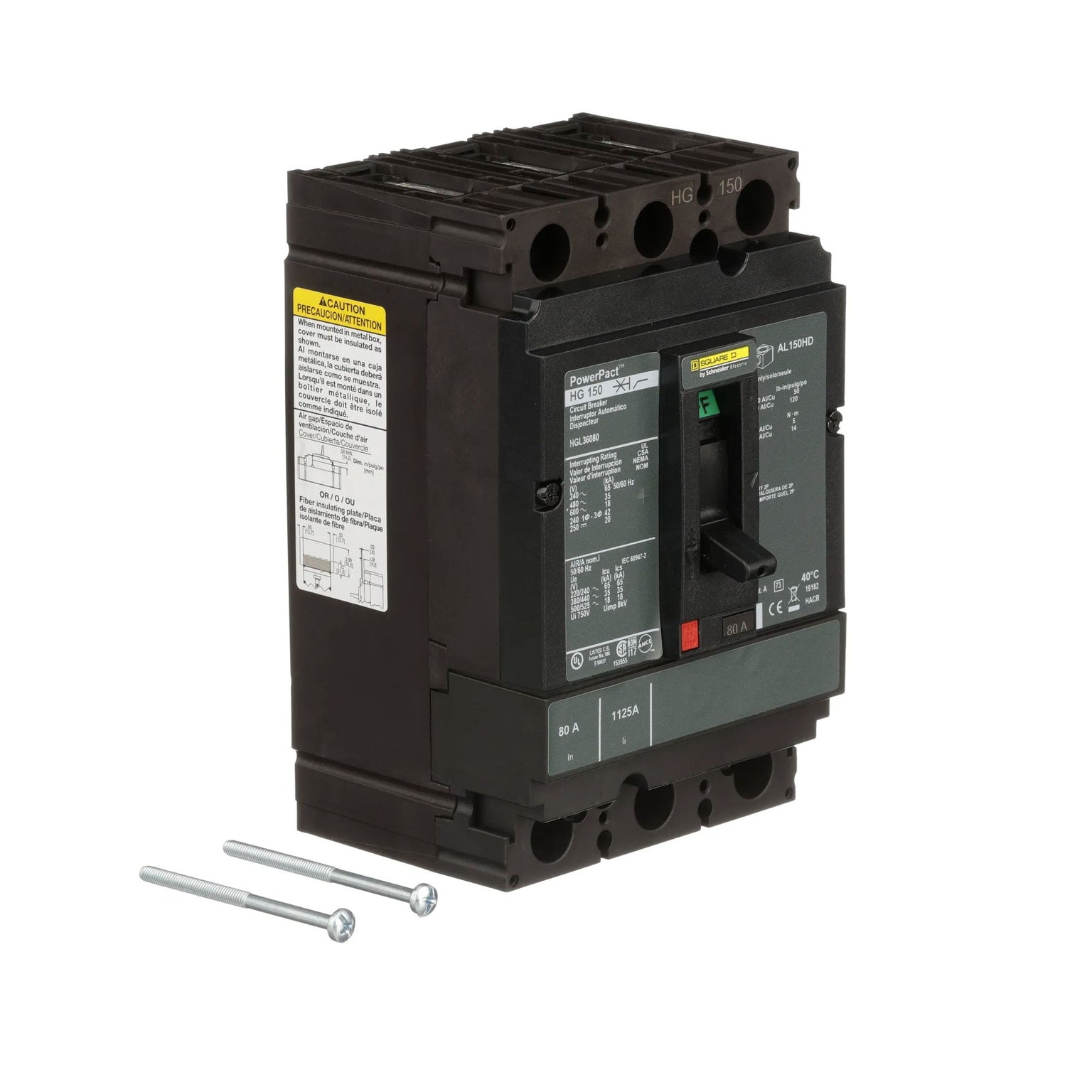 HGL36080 - Square D - Molded Case Circuit Breaker