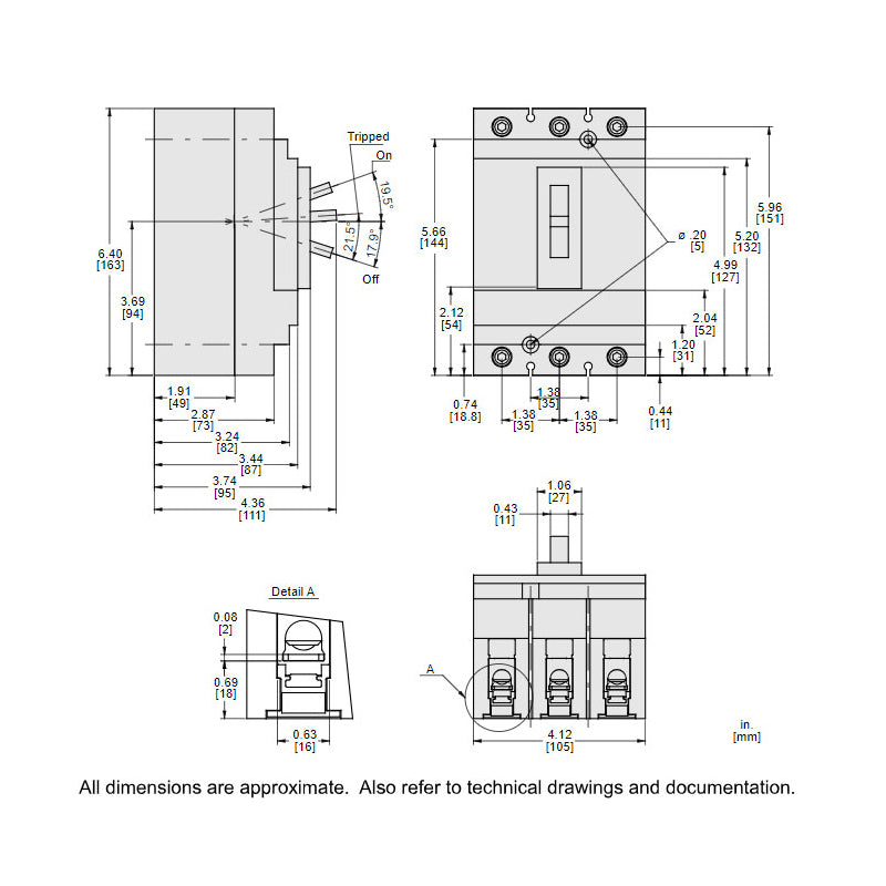 HGL36080 - Square D - Molded Case Circuit Breaker