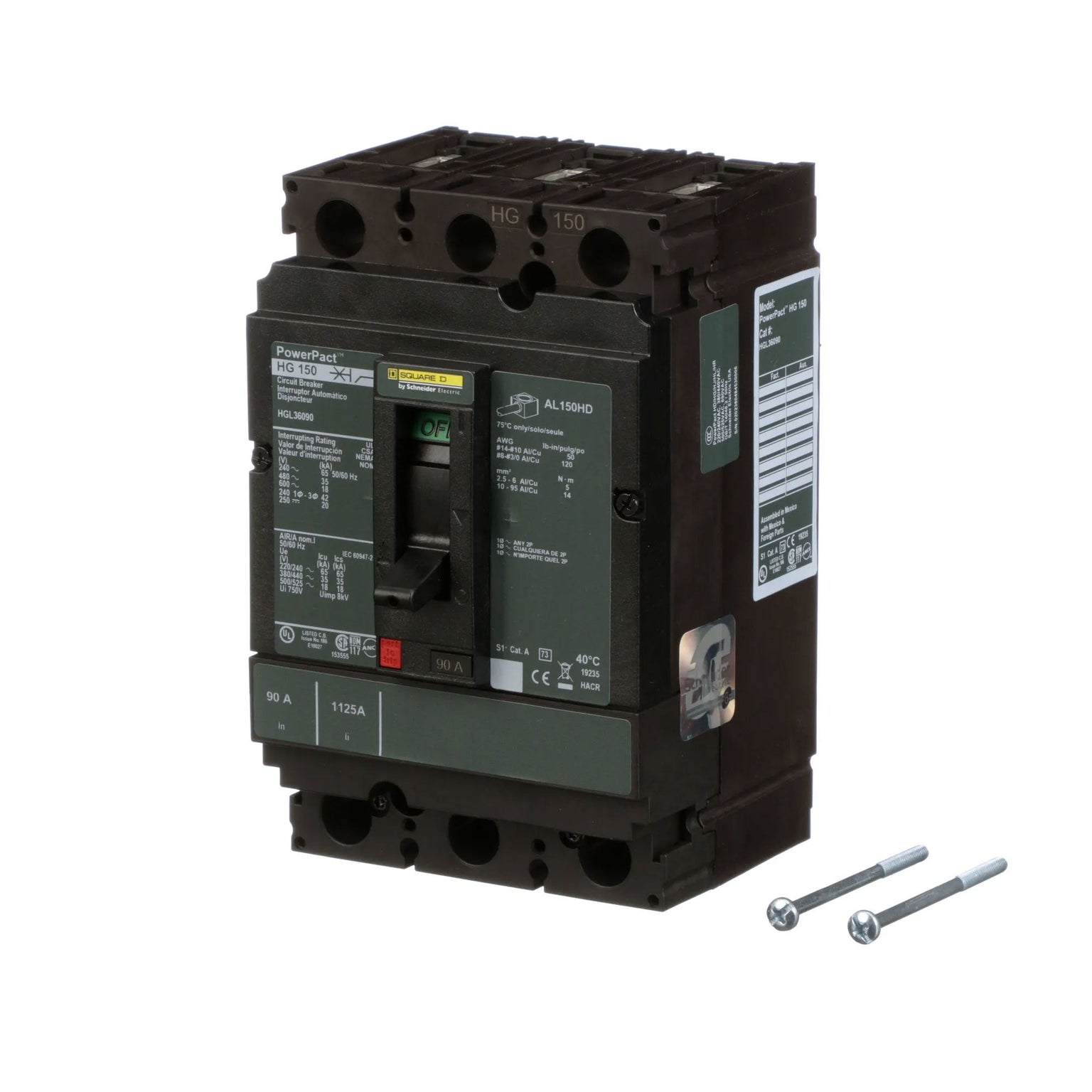 HGL36090 - Square D - Molded Case Circuit Breaker