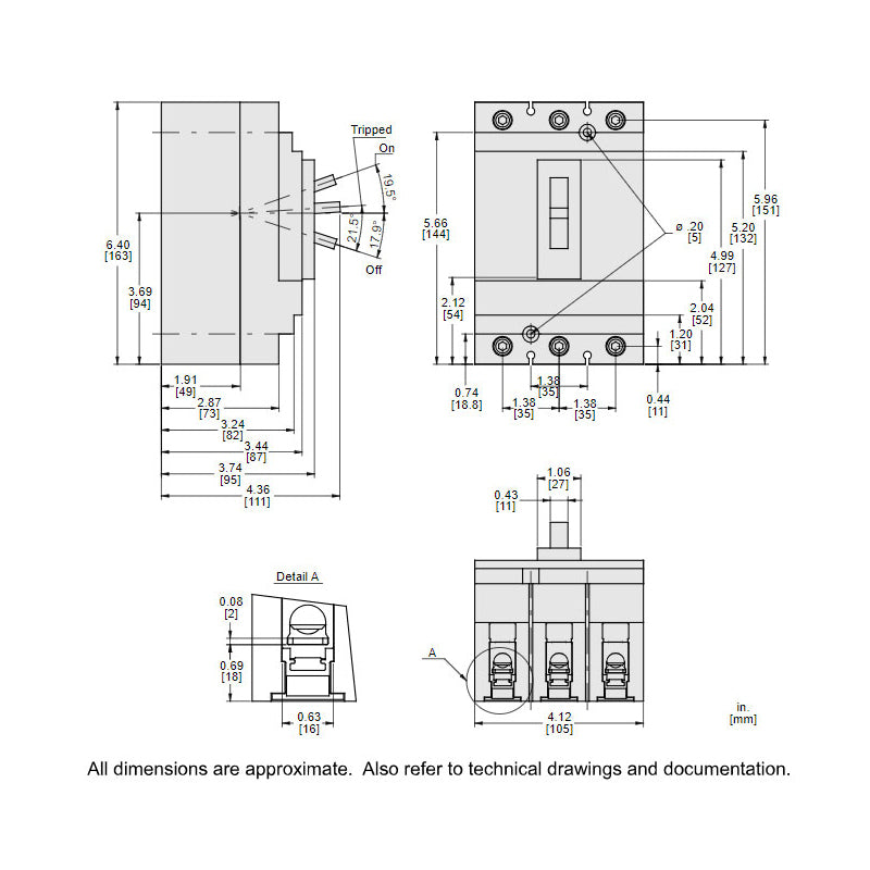 HGL36090 - Square D - Molded Case Circuit Breaker