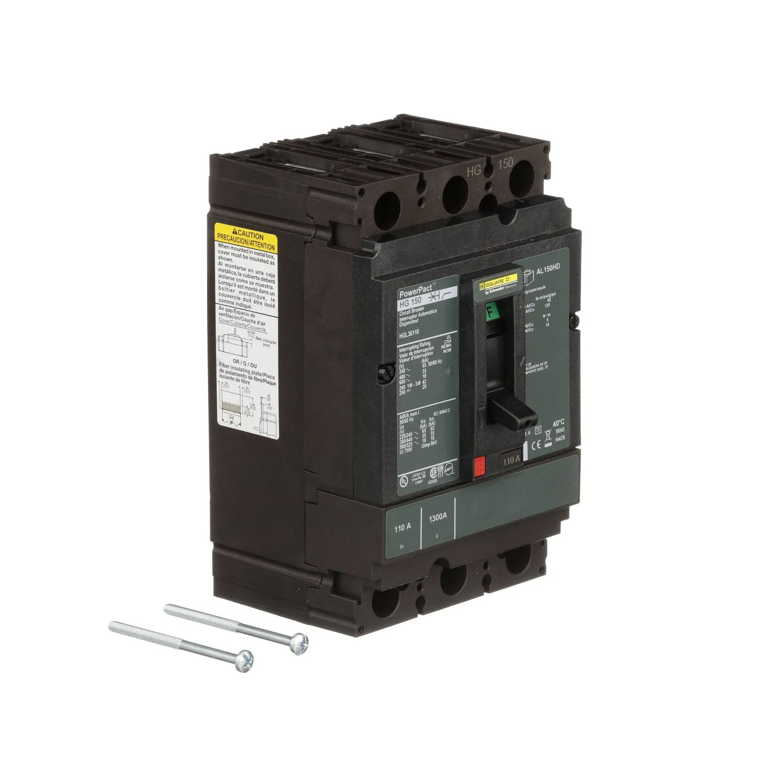 HGL36110 - Square D - Molded Case Circuit Breaker