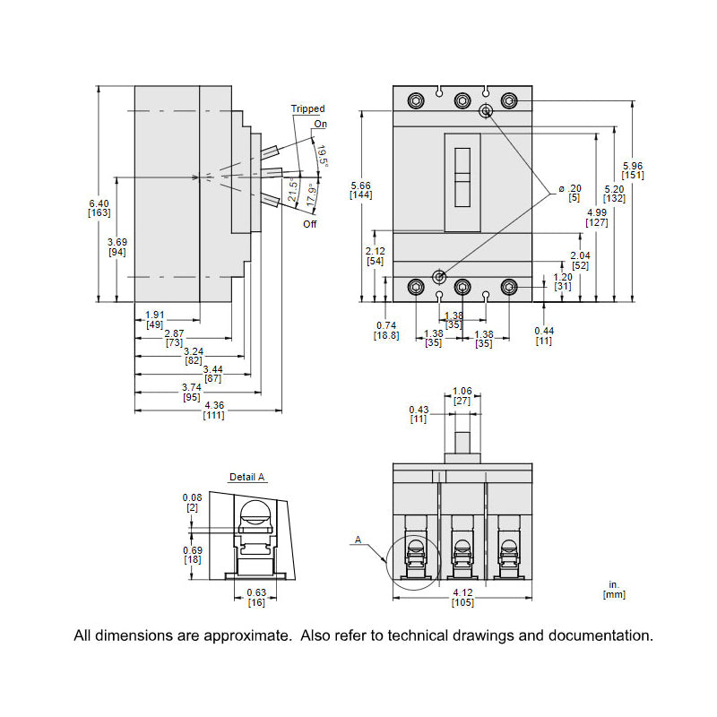 HGL36110 - Square D - Molded Case Circuit Breaker