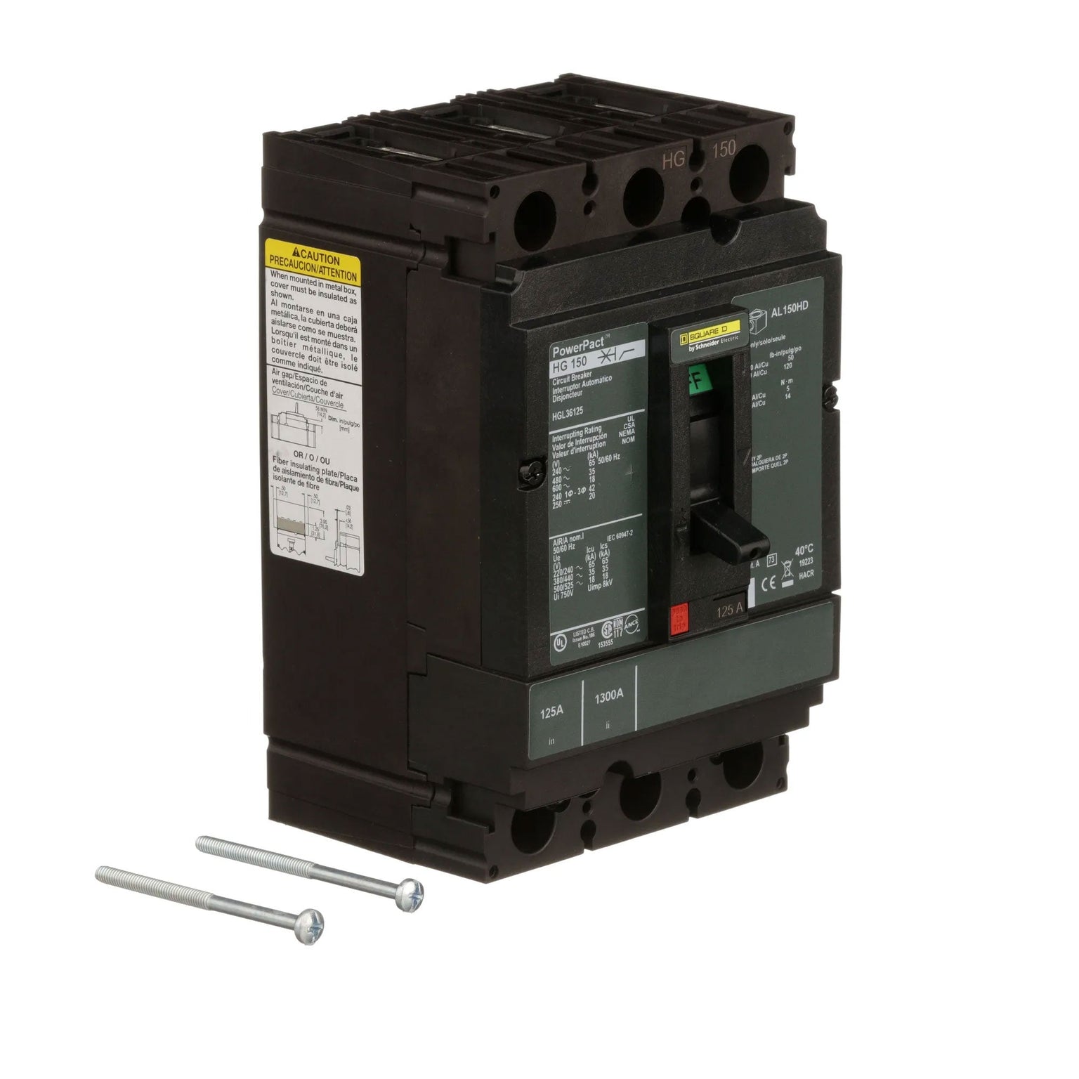 HGL36125 - Square D - Molded Case Circuit Breaker