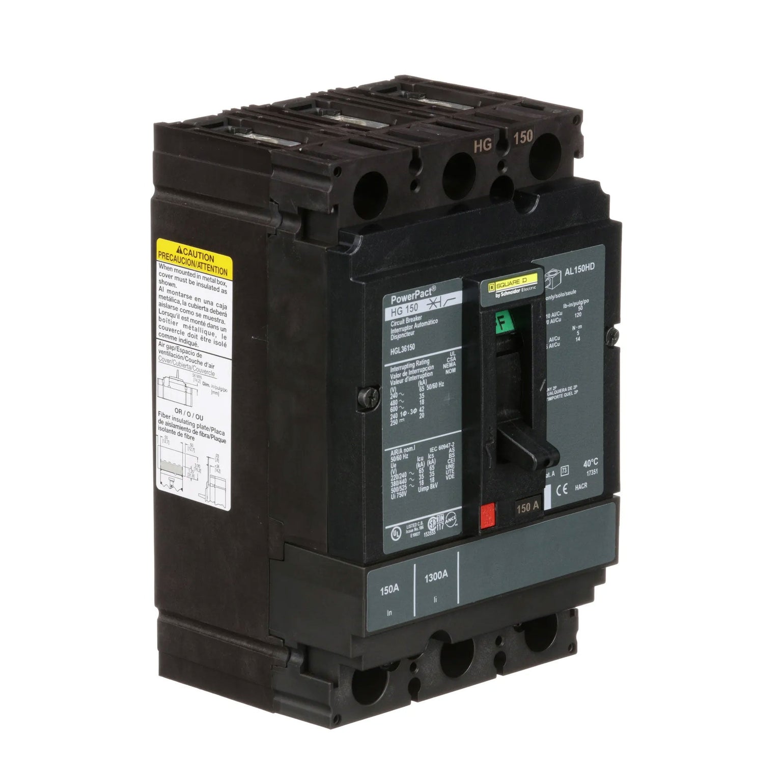 HGL36150 - Square D - Molded Case Circuit Breaker