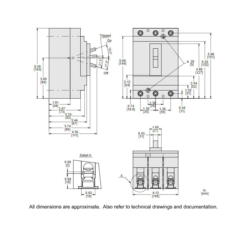 HGL36150 - Square D - Molded Case Circuit Breaker