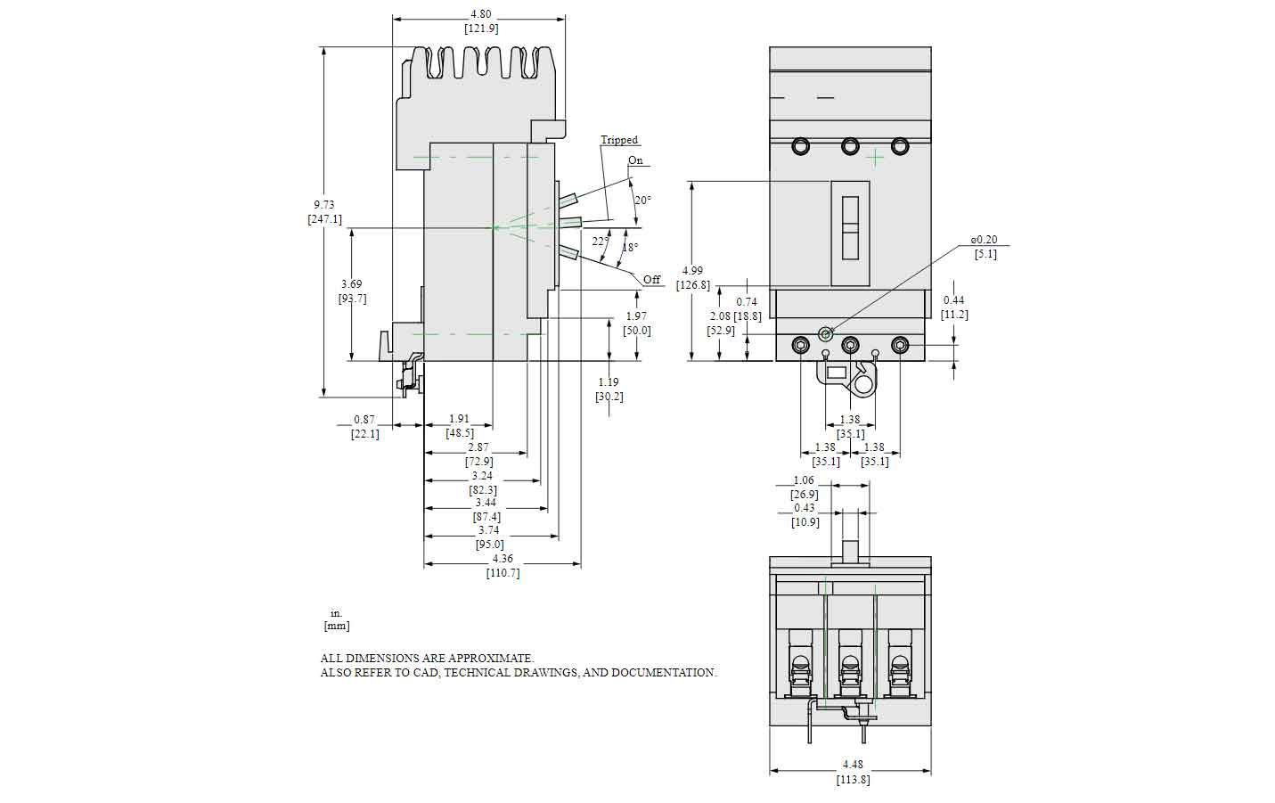 HJA261004 - Square D - Molded Case Circuit Breaker