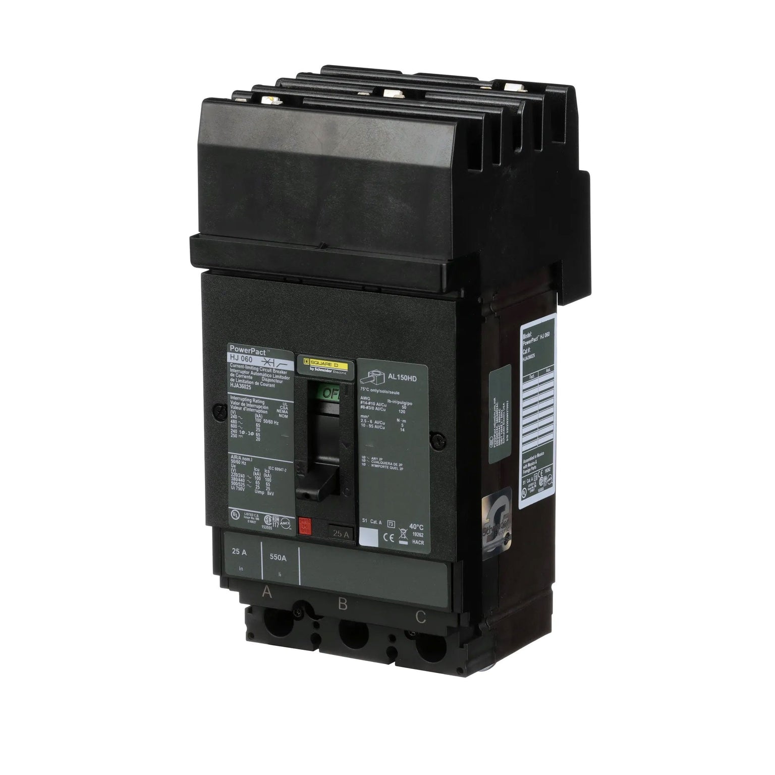 HJA36025 - Square D - Molded Case Circuit Breaker