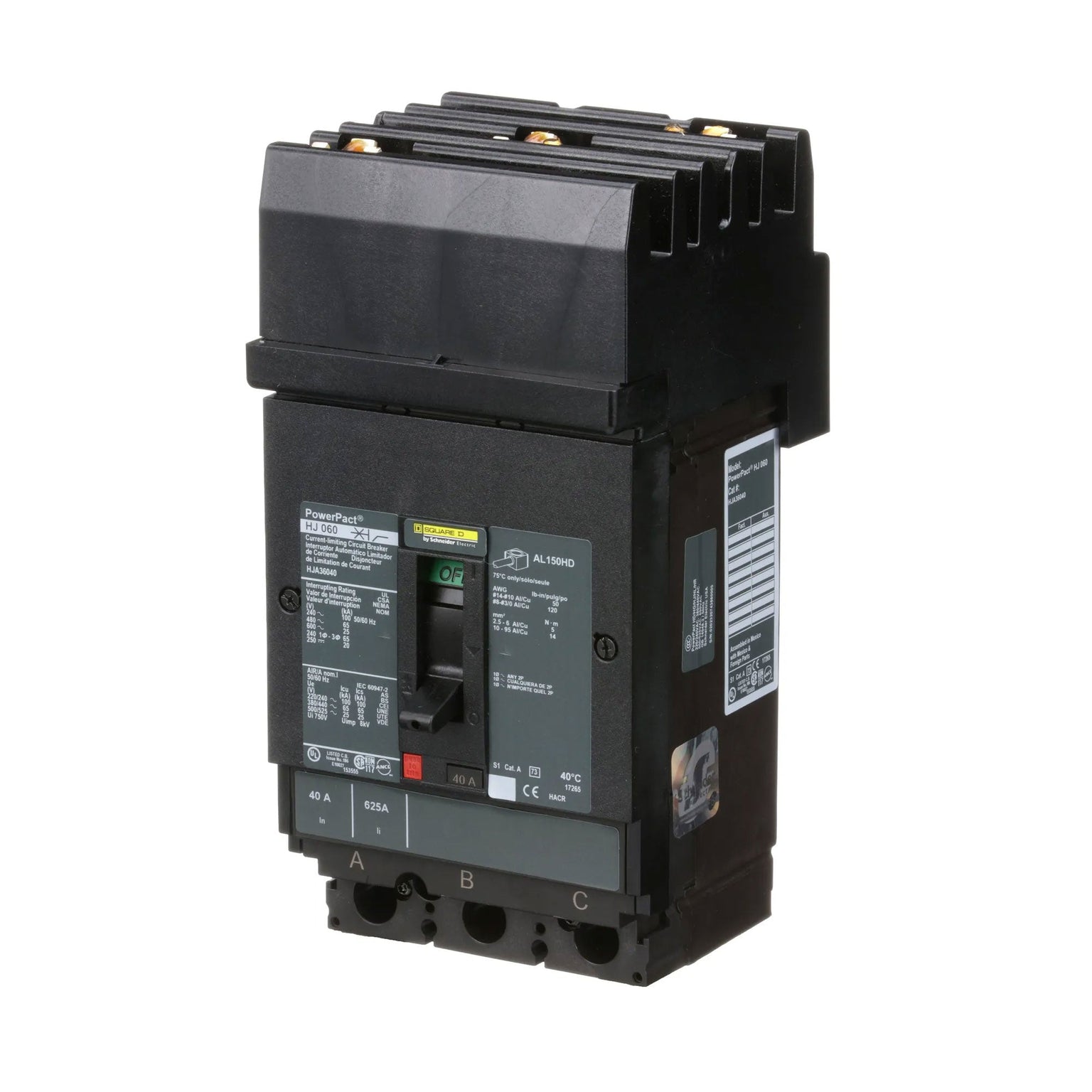 HJA36040 - Square D - Molded Case Circuit Breaker