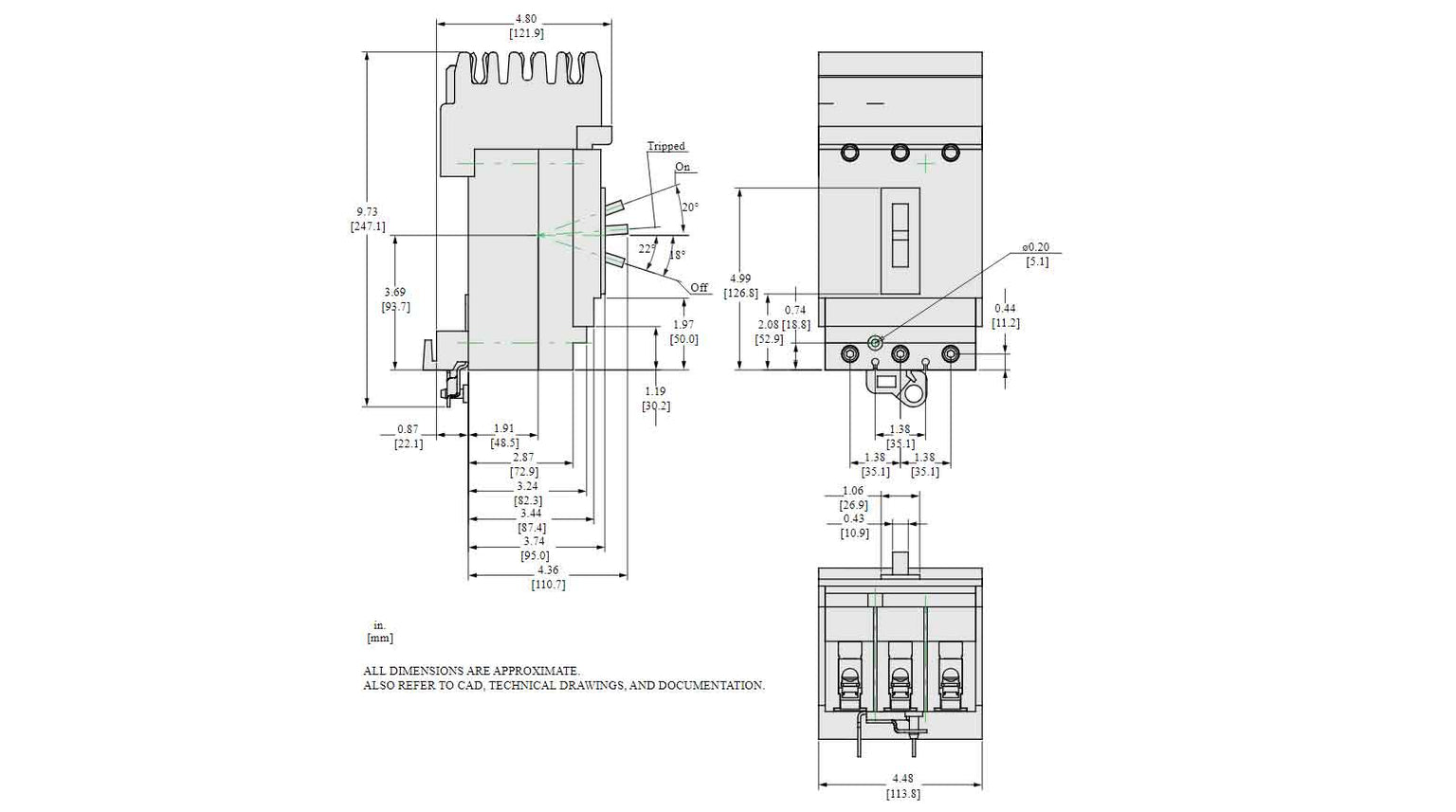 HJA36060U44X - Square D - Molded Case Circuit Breaker