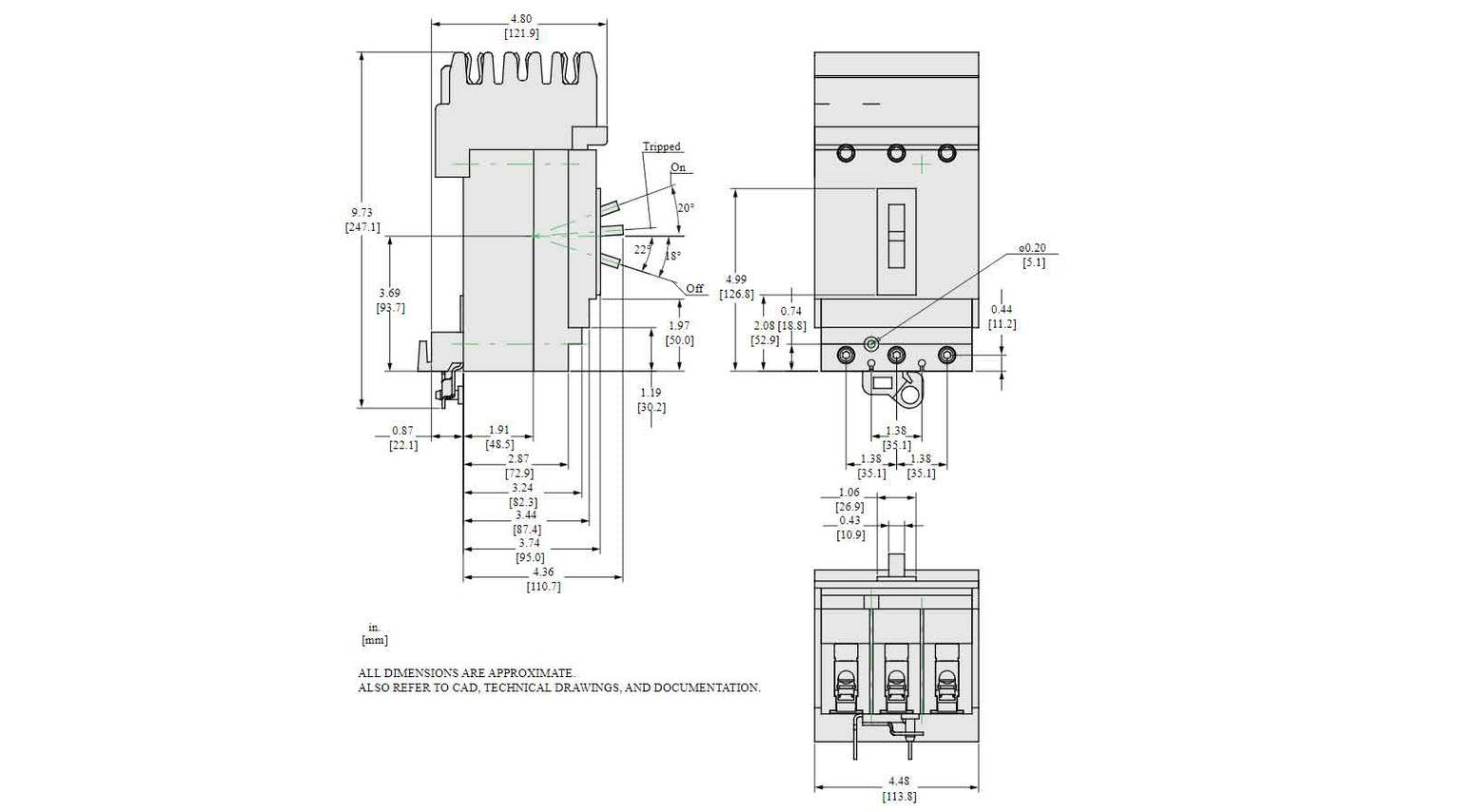 HJA36100U33X - Square D - Molded Case Circuit Breaker