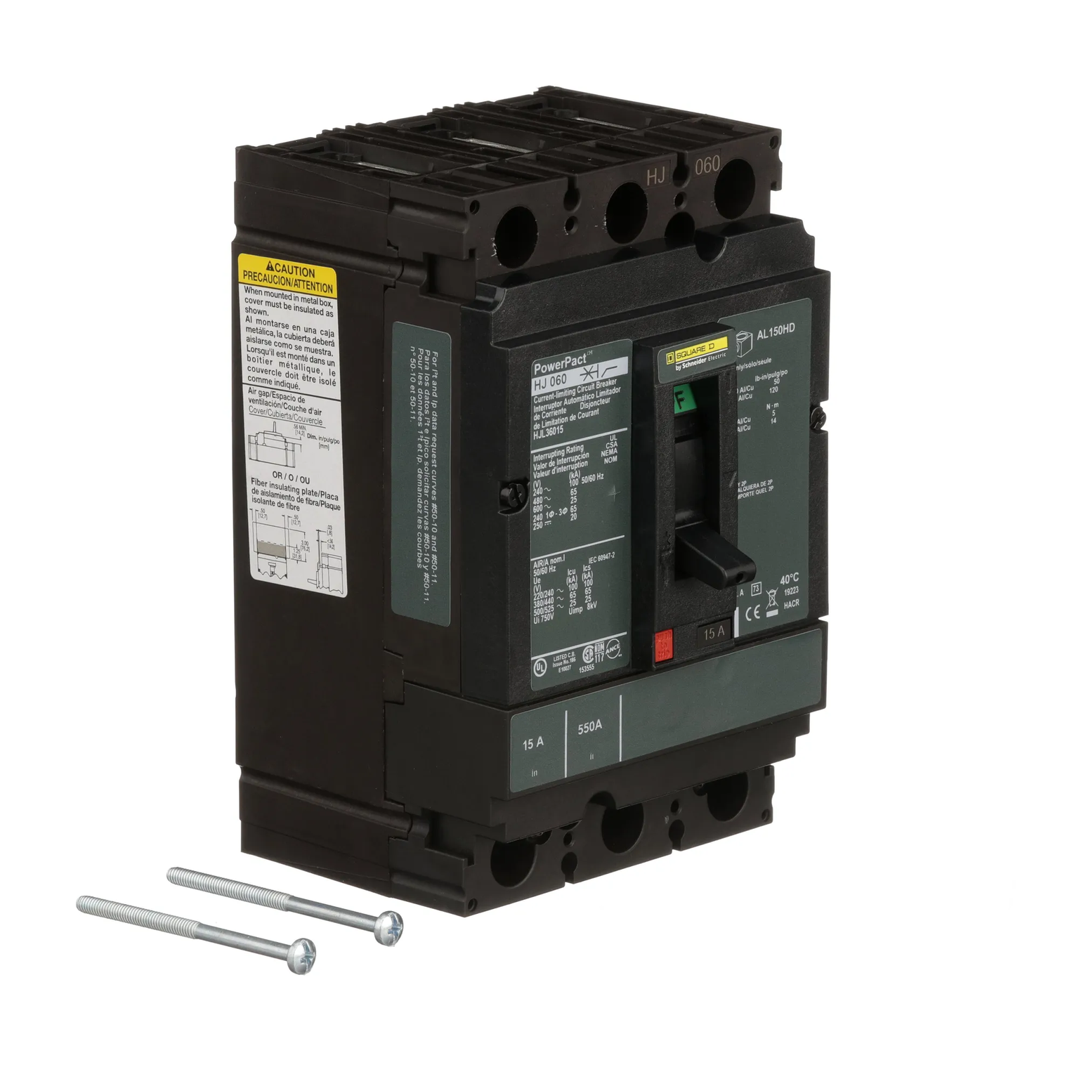 HJL36015 - Square D - Molded Case Circuit Breaker