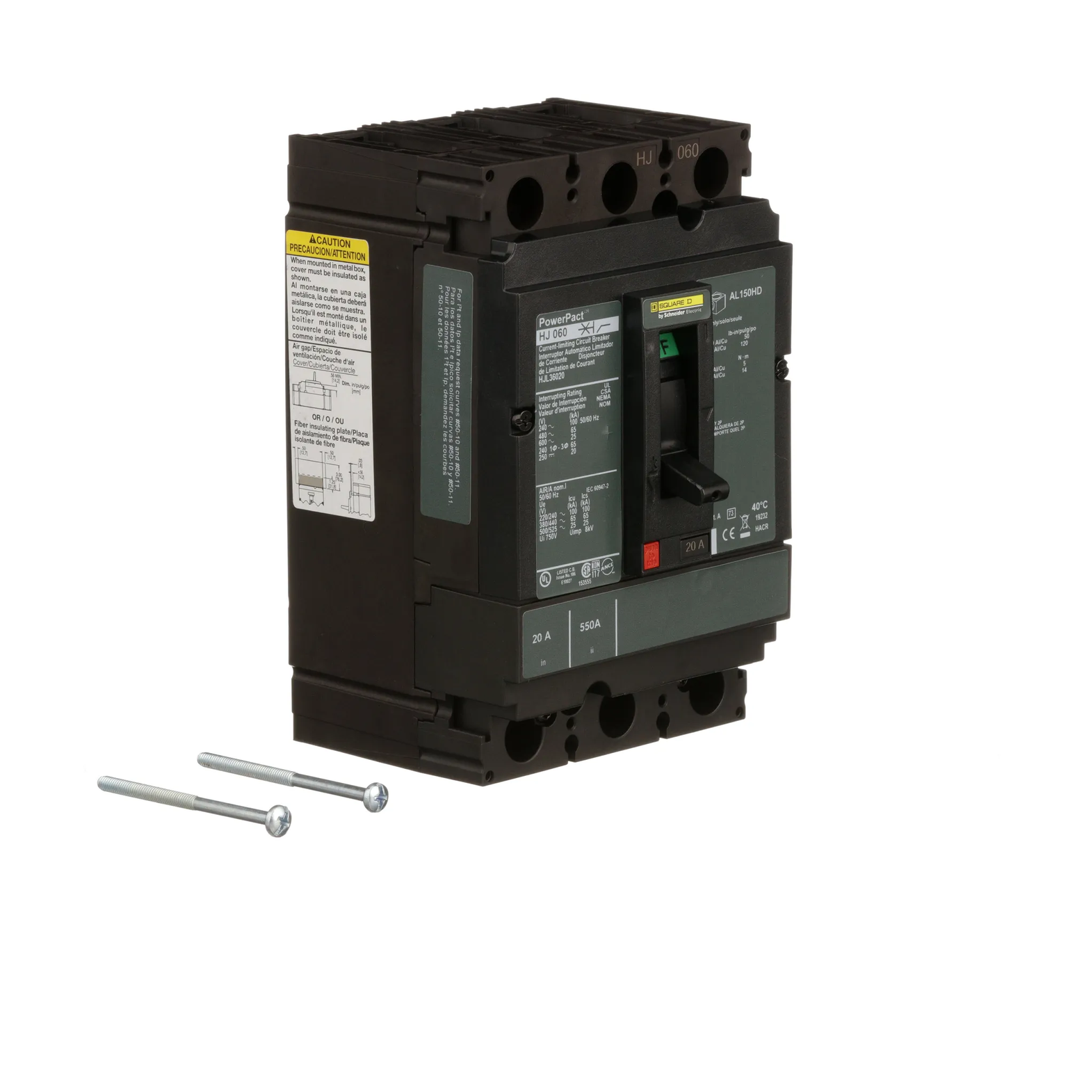 HJL36020 - Square D - Molded Case Circuit Breaker