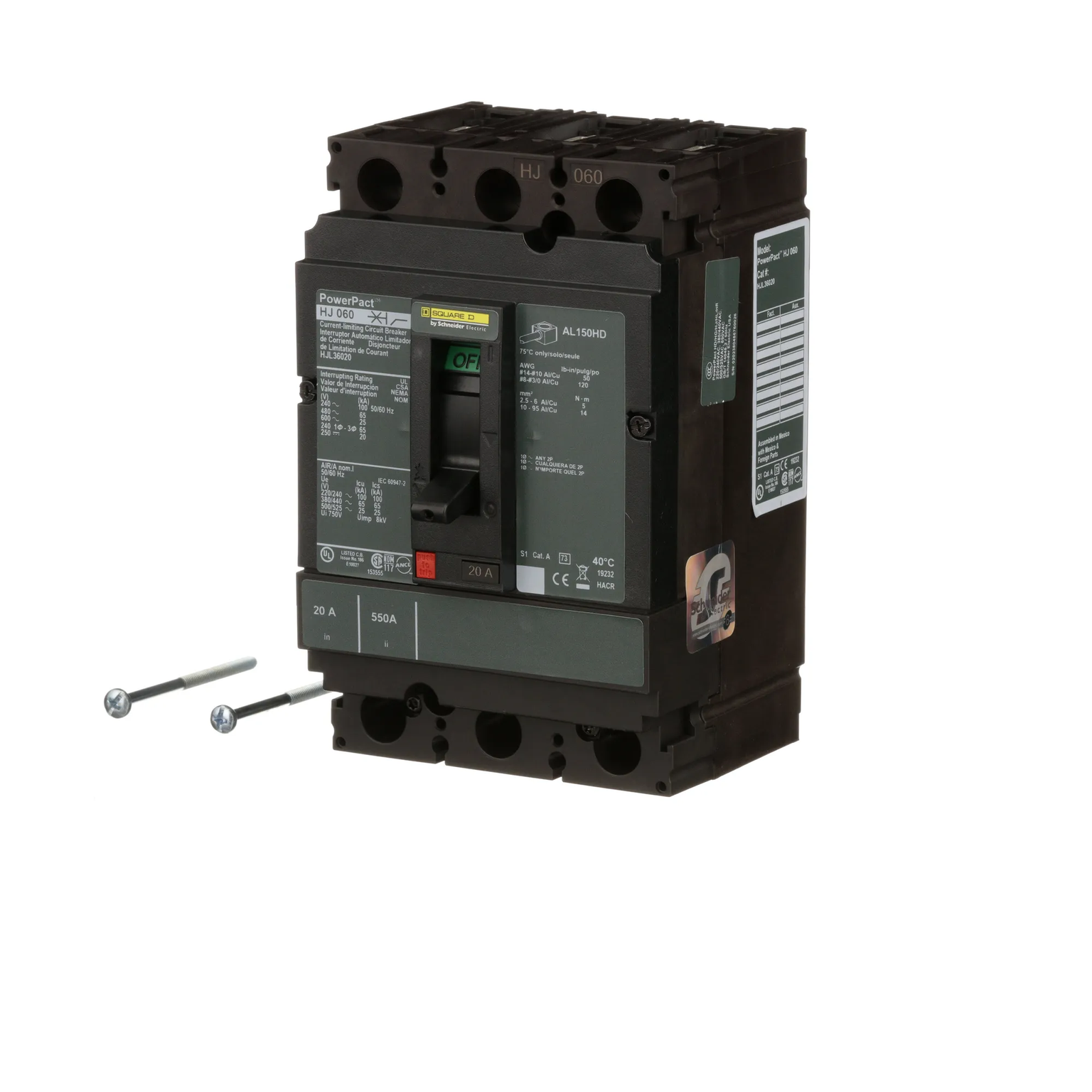 HJL36020 - Square D - Molded Case Circuit Breaker