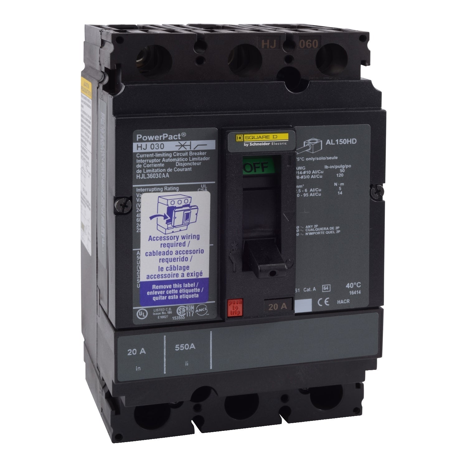 HJL36030AA - Square D - Molded Case Circuit Breaker