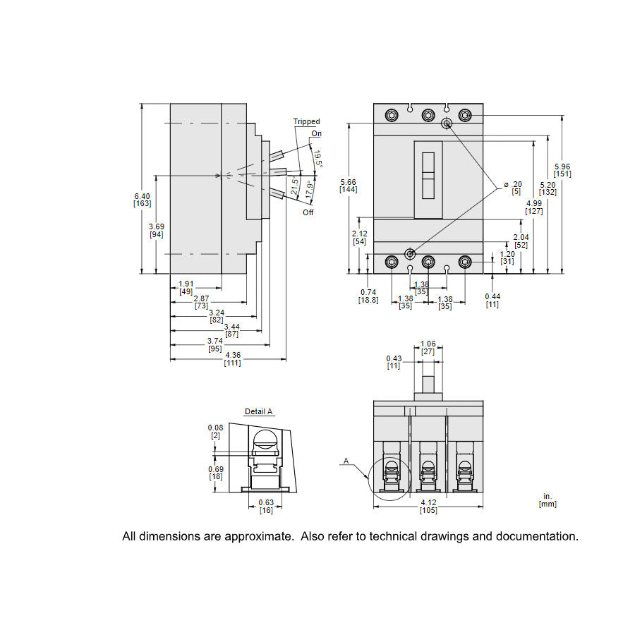 HJL36050 - Square D - Molded Case Circuit Breaker