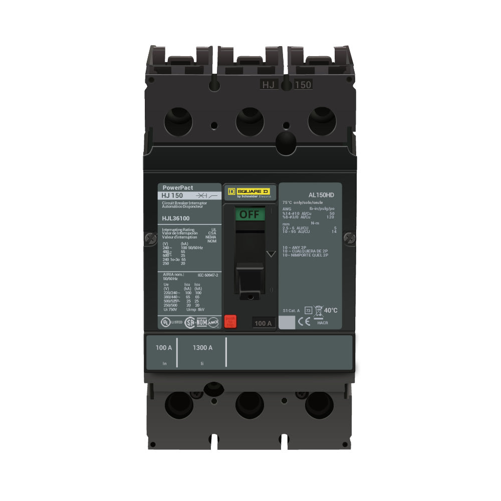 HJL36100 - Square D - Molded Case Circuit Breaker