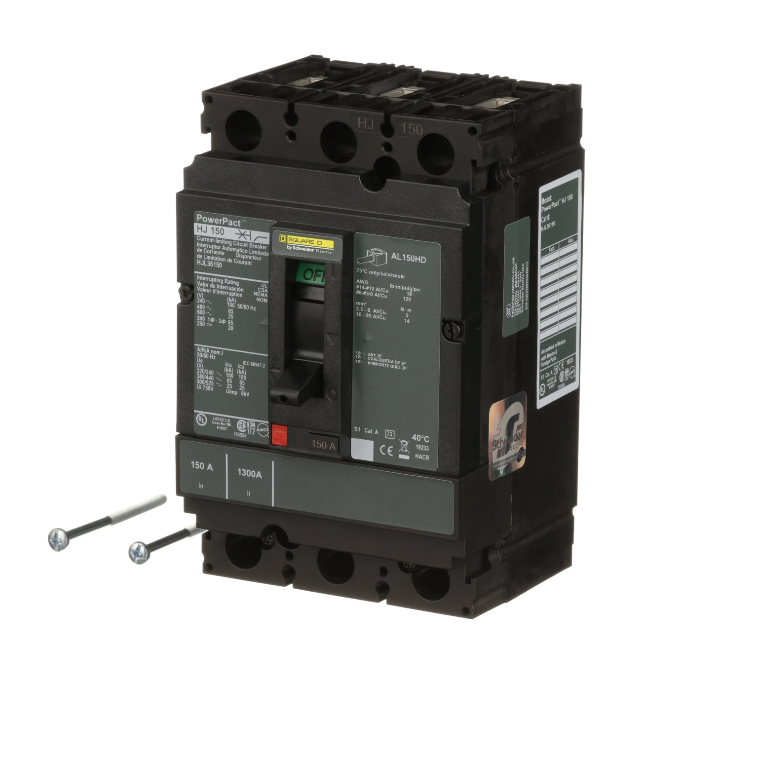 HJL36150 - Square D - Molded Case Circuit Breaker