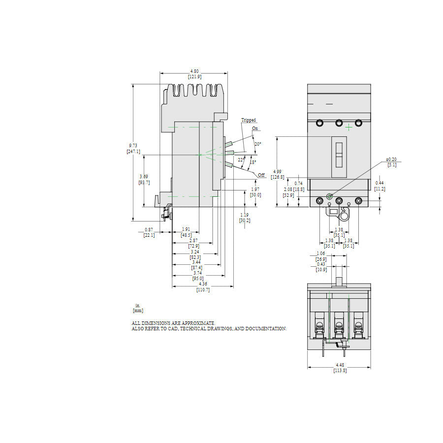 HLA36020 - Square D - Molded Case Circuit Breaker