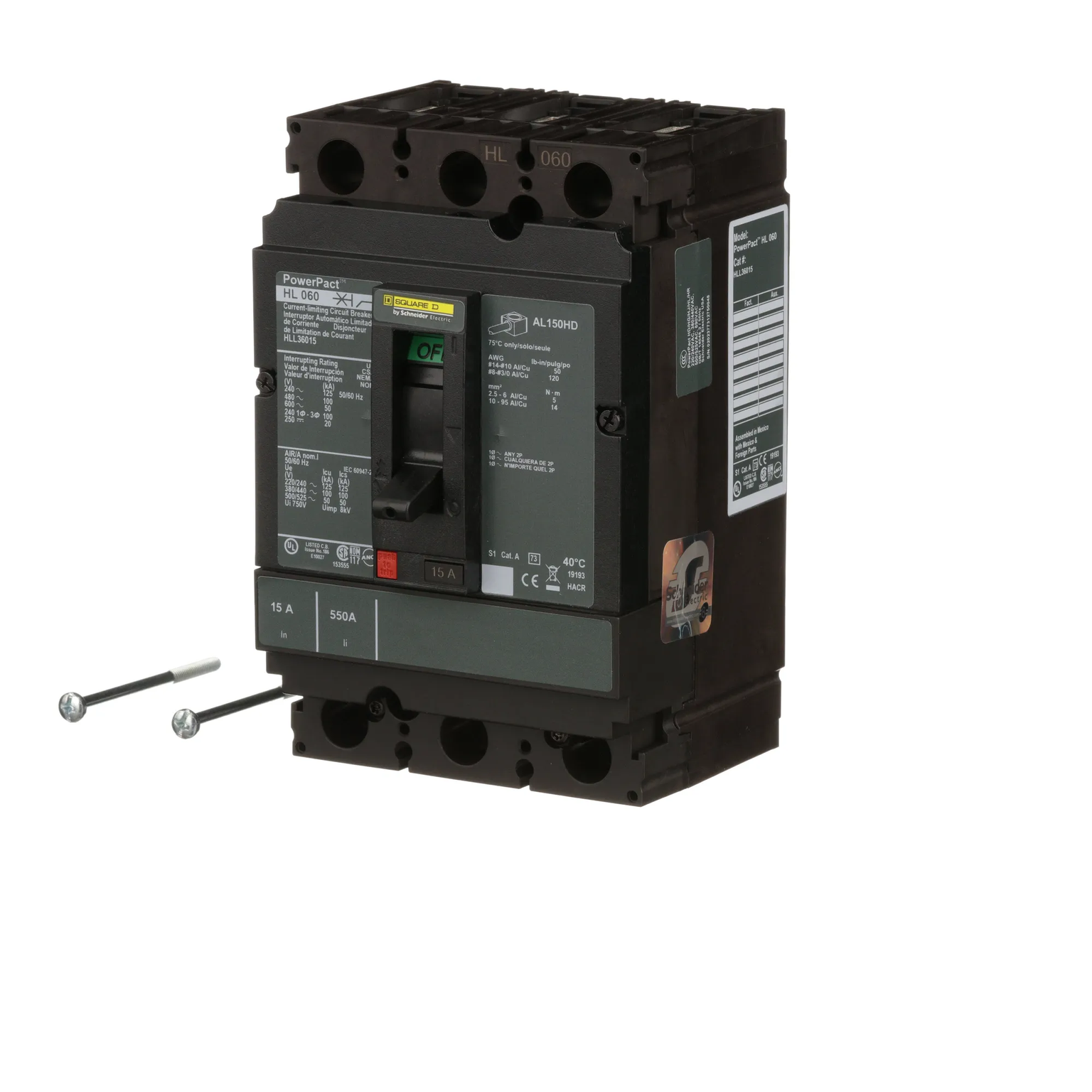 HLL36015 - Square D - Molded Case Circuit Breaker