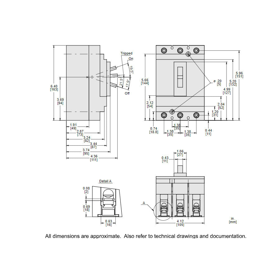 HLL36015 - Square D - Molded Case Circuit Breaker