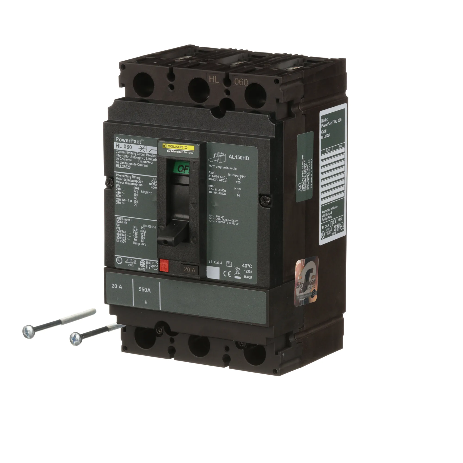 HLL36020 - Square D - Molded Case Circuit Breaker