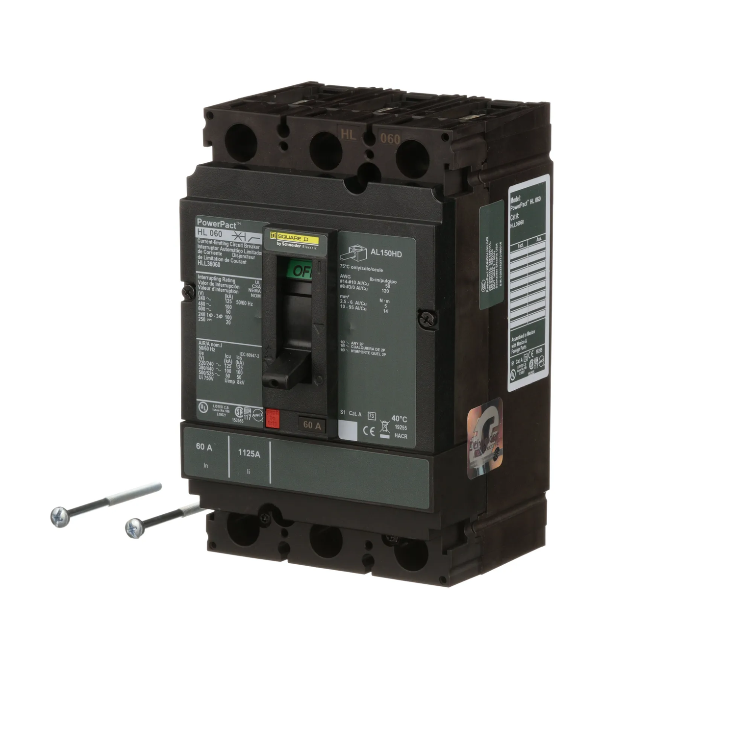 HLL36060 - Square D - Molded Case Circuit Breaker