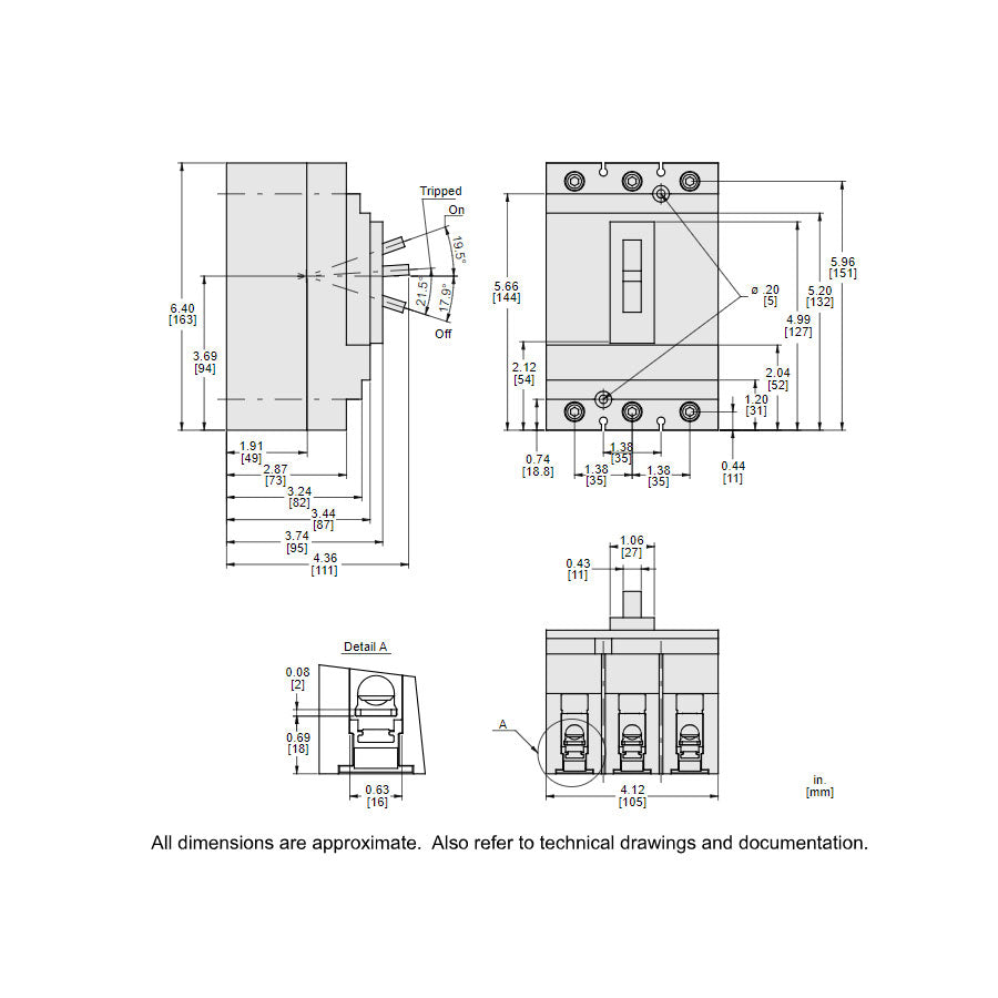 HLL36060 - Square D - Molded Case Circuit Breaker