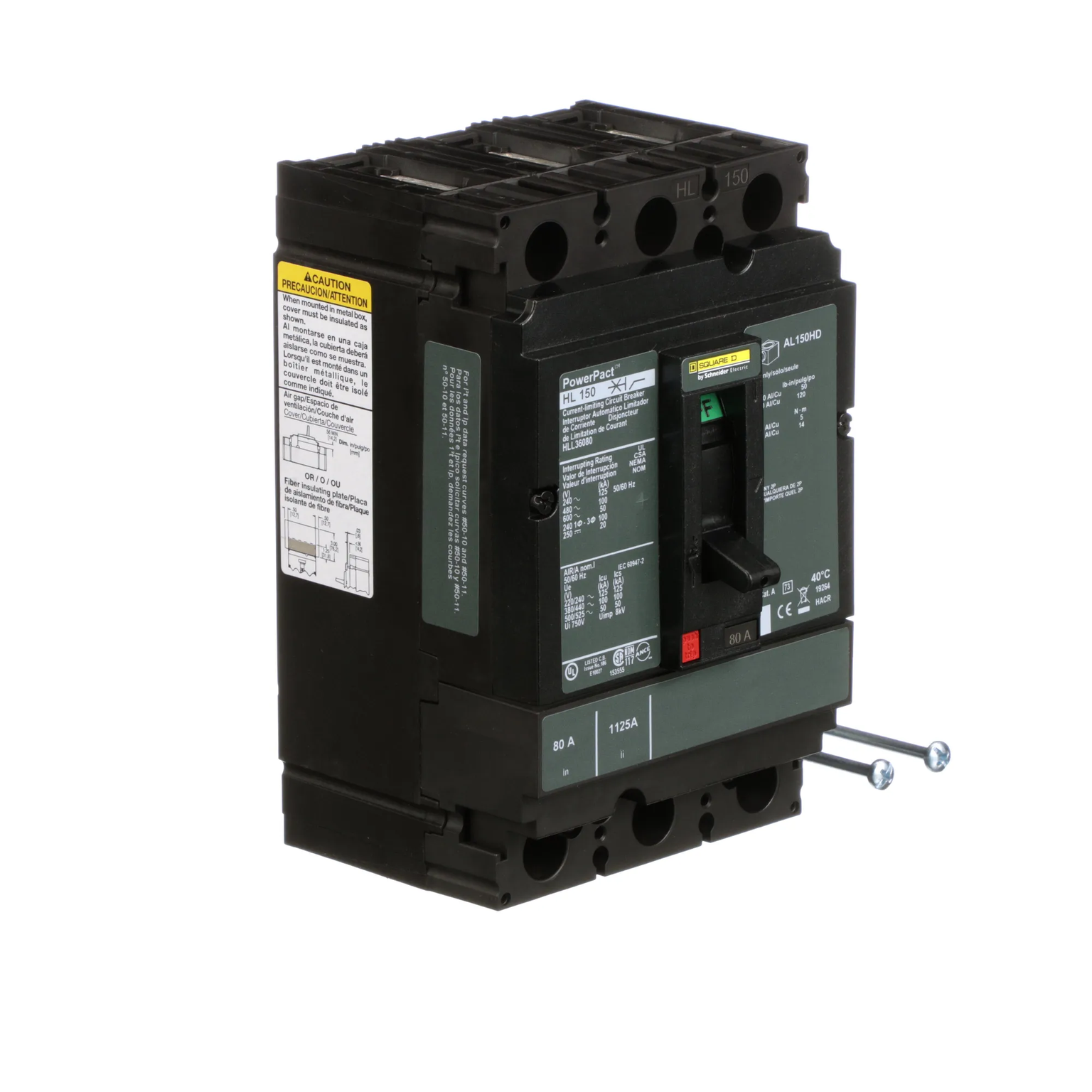 HLL36080 - Square D - Molded Case Circuit Breaker