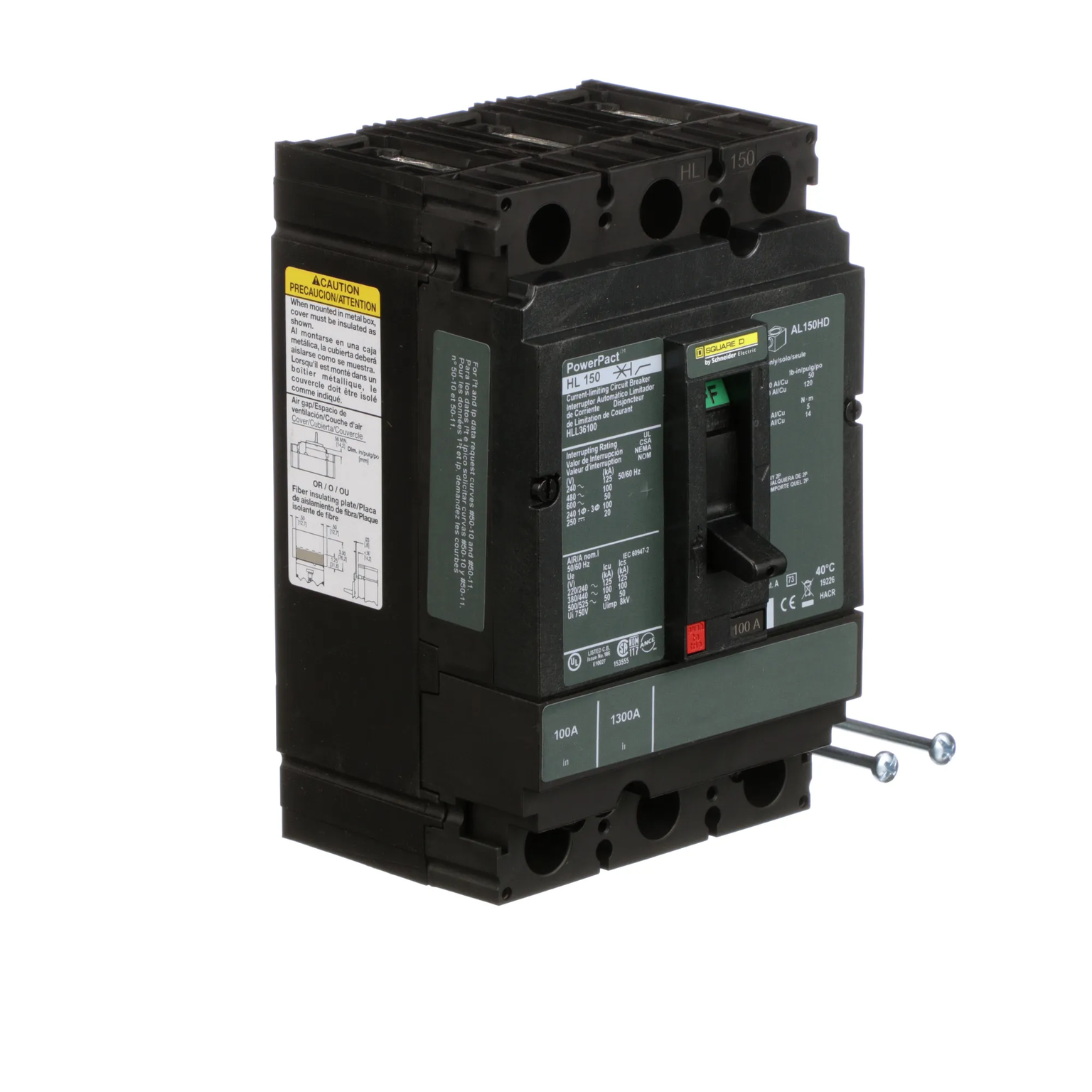 HLL36100 - Square D - Molded Case Circuit Breaker