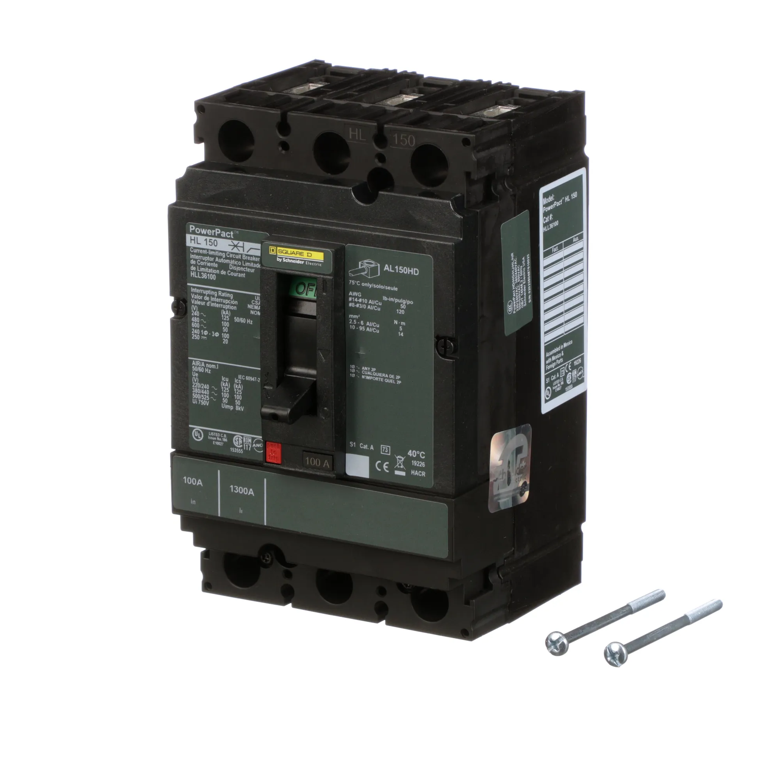 HLL36100 - Square D - Molded Case Circuit Breaker