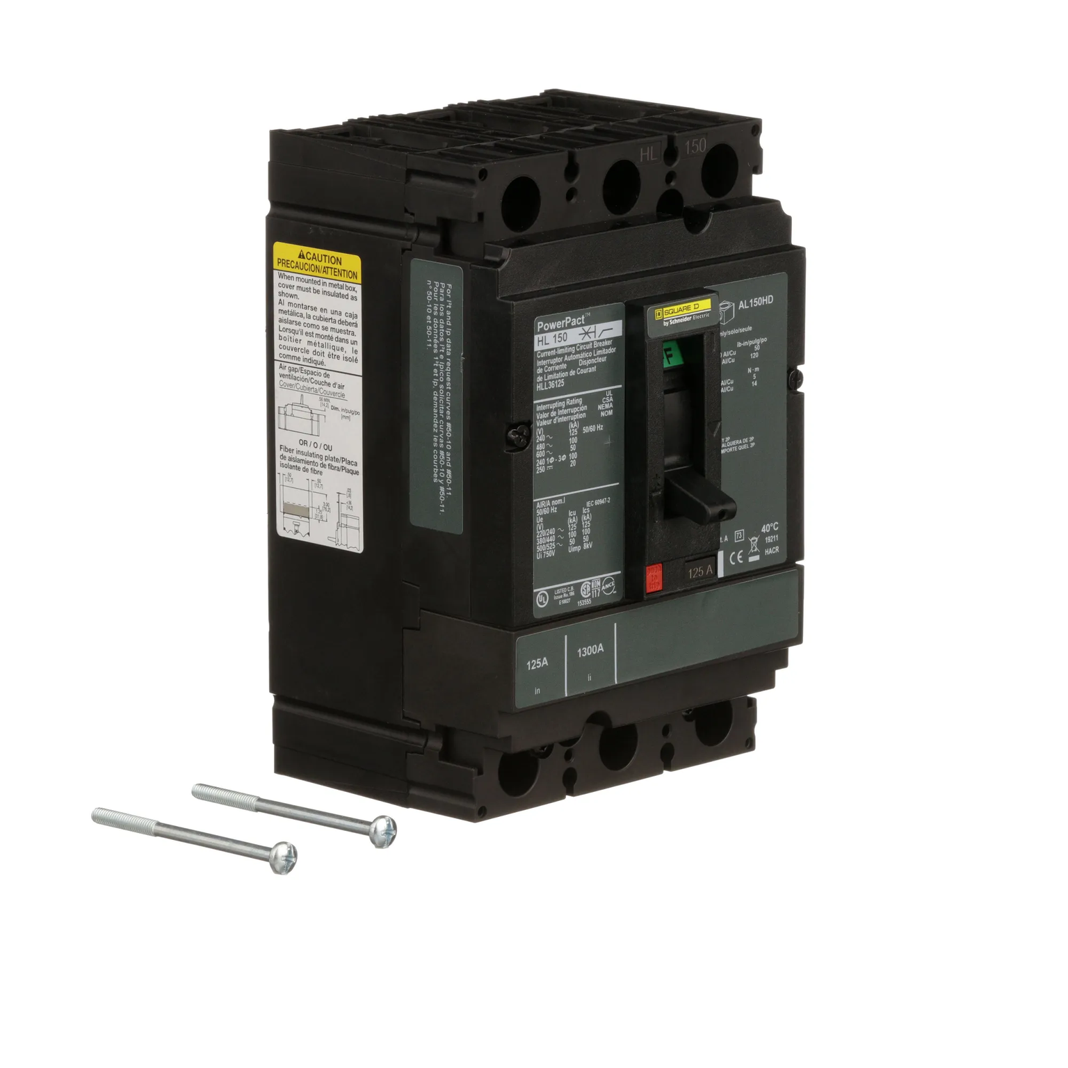 HLL36125 - Square D - Molded Case Circuit Breaker