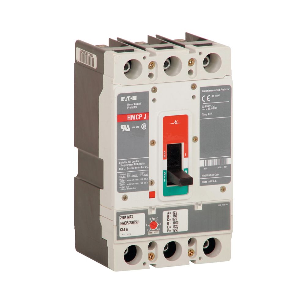 HMCPJ250D5L - Eaton - Molded Case Circuit Breakers