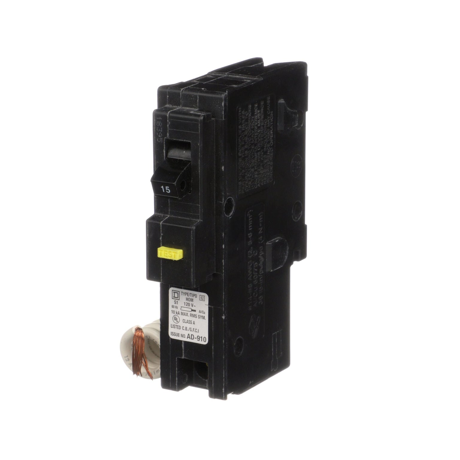 HOM115GFI - Square D Homeline - GFCI Circuit Breaker