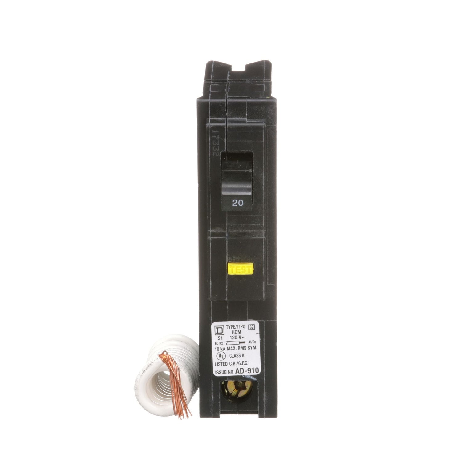 HOM120GFI - Square D Homeline - GFCI Circuit Breaker