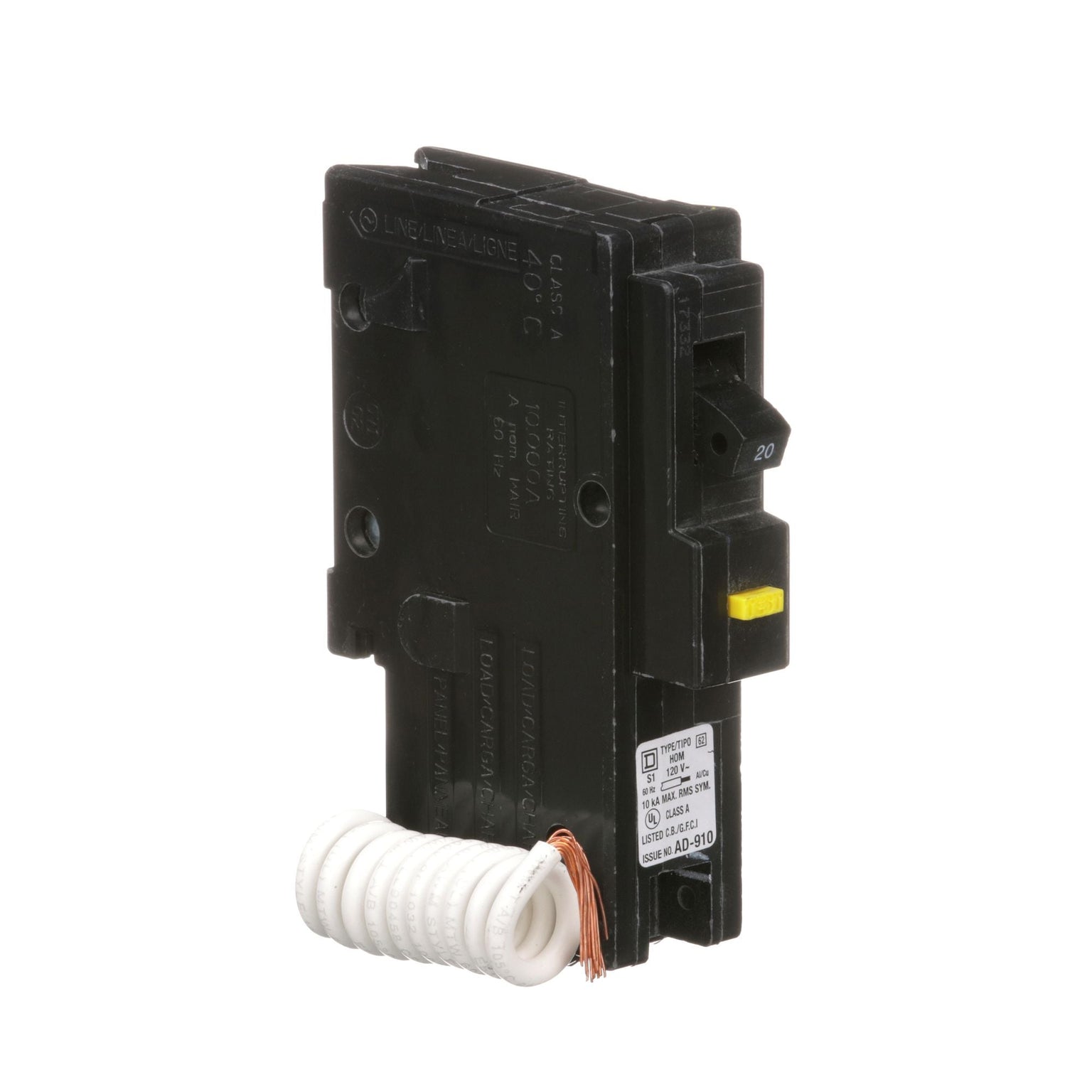 HOM120GFI - Square D Homeline - GFCI Circuit Breaker