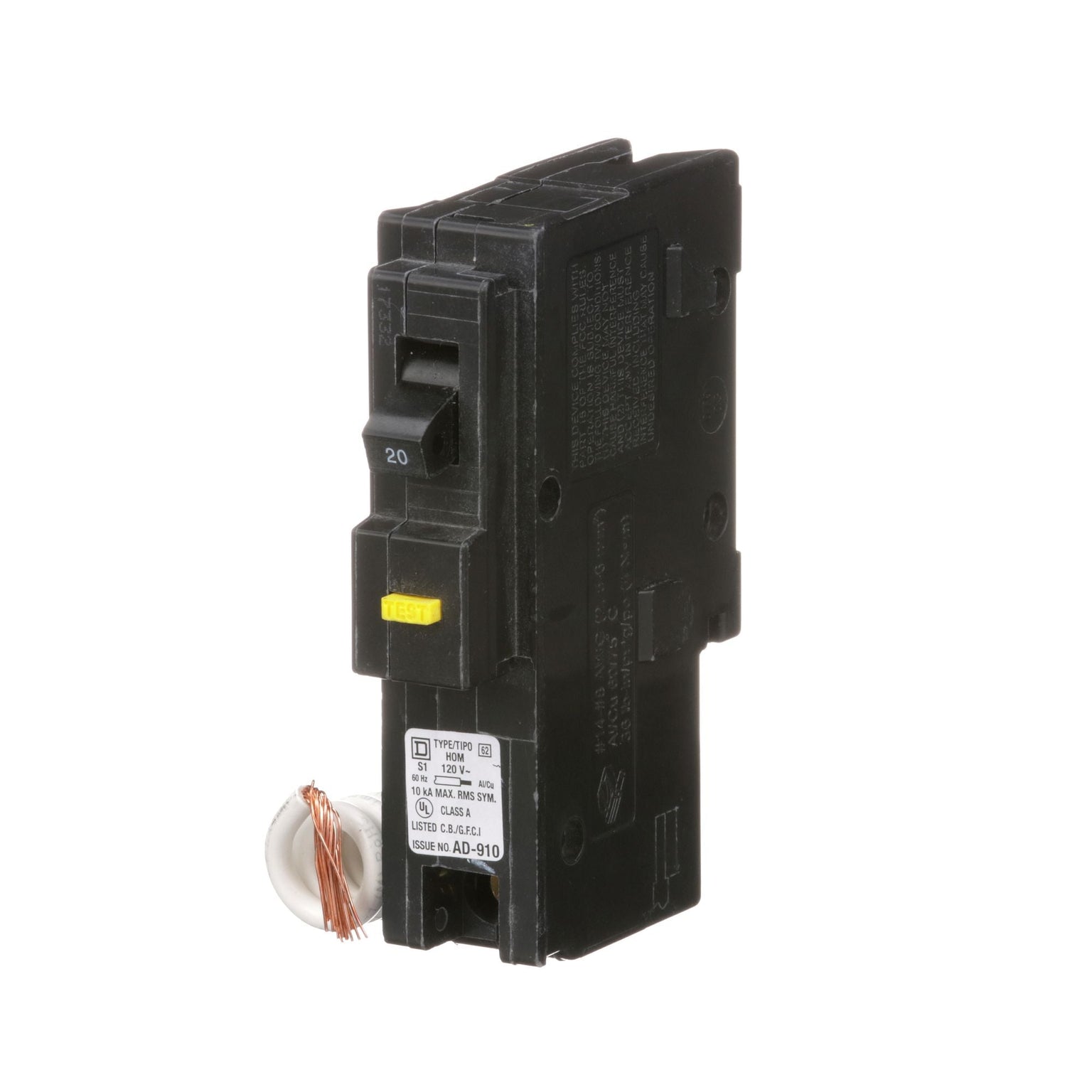 HOM120GFI - Square D Homeline - GFCI Circuit Breaker