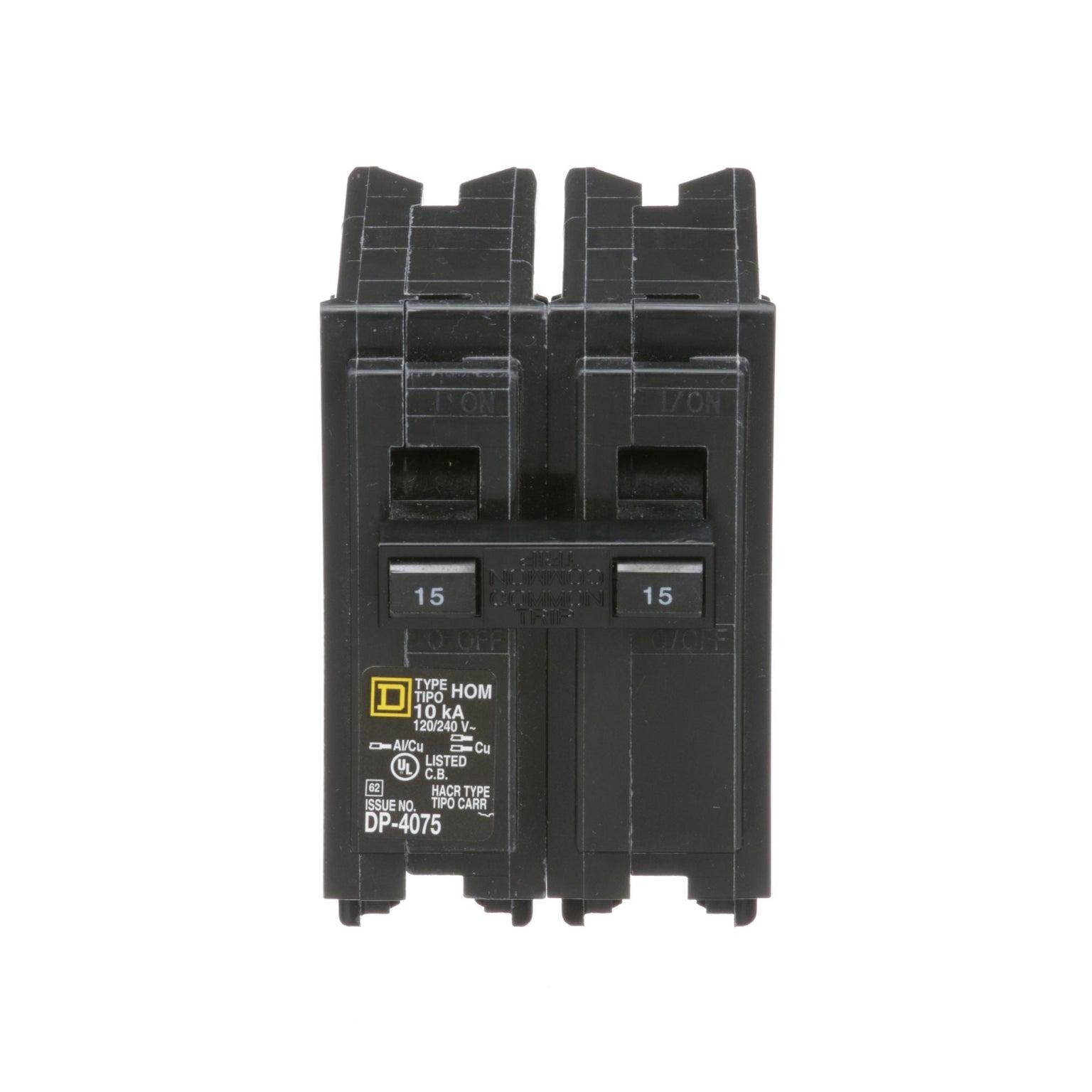 CHOM215 - HomeLine 15 Amp 2 Pole 240 Volt Circuit Breaker