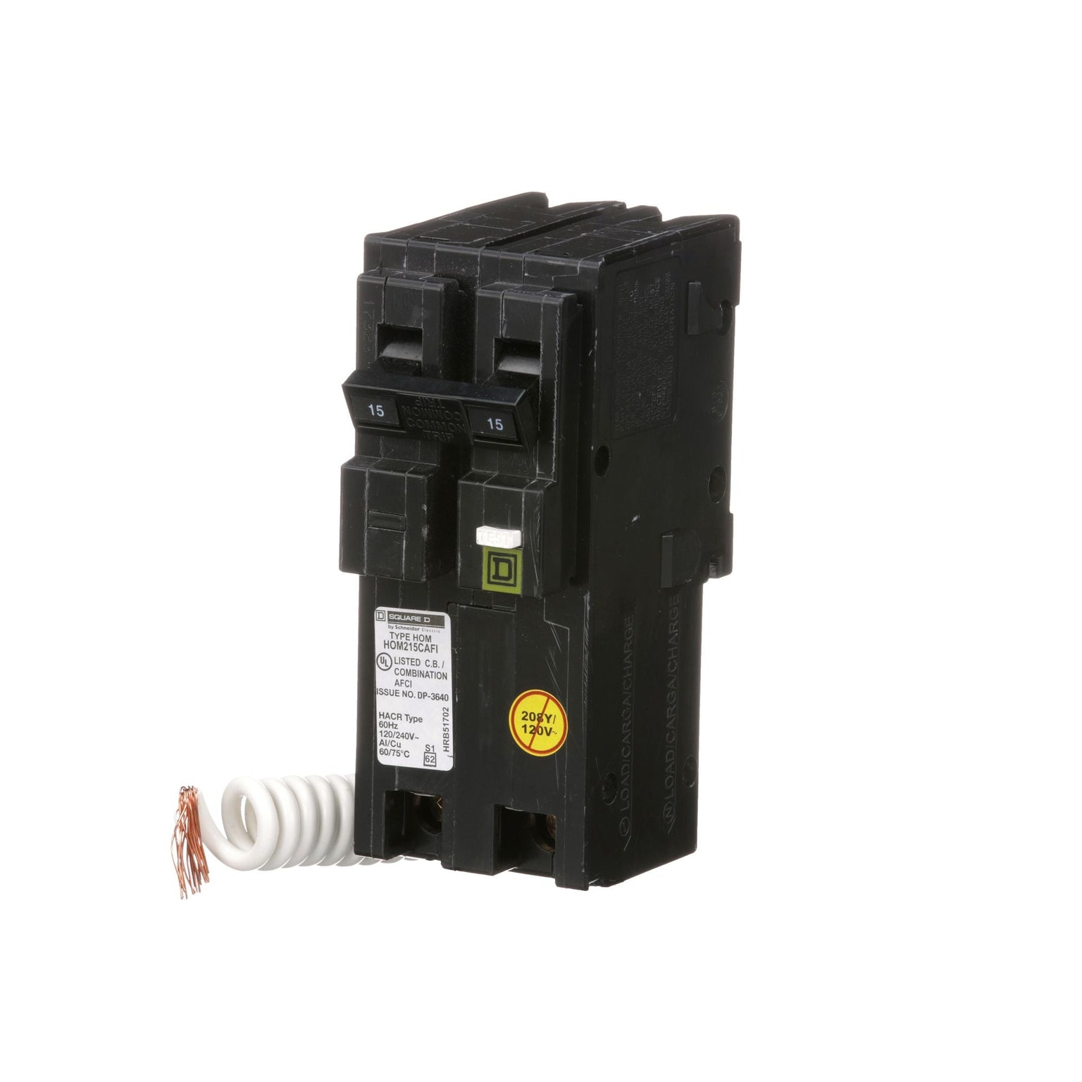 HOM215CAFICP - Square D Homeline - Arc Fault (AFCI) Circuit Breaker