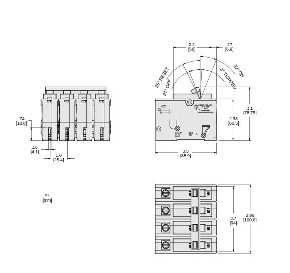 HOM2200CP - Square D Homeline - Main Breaker