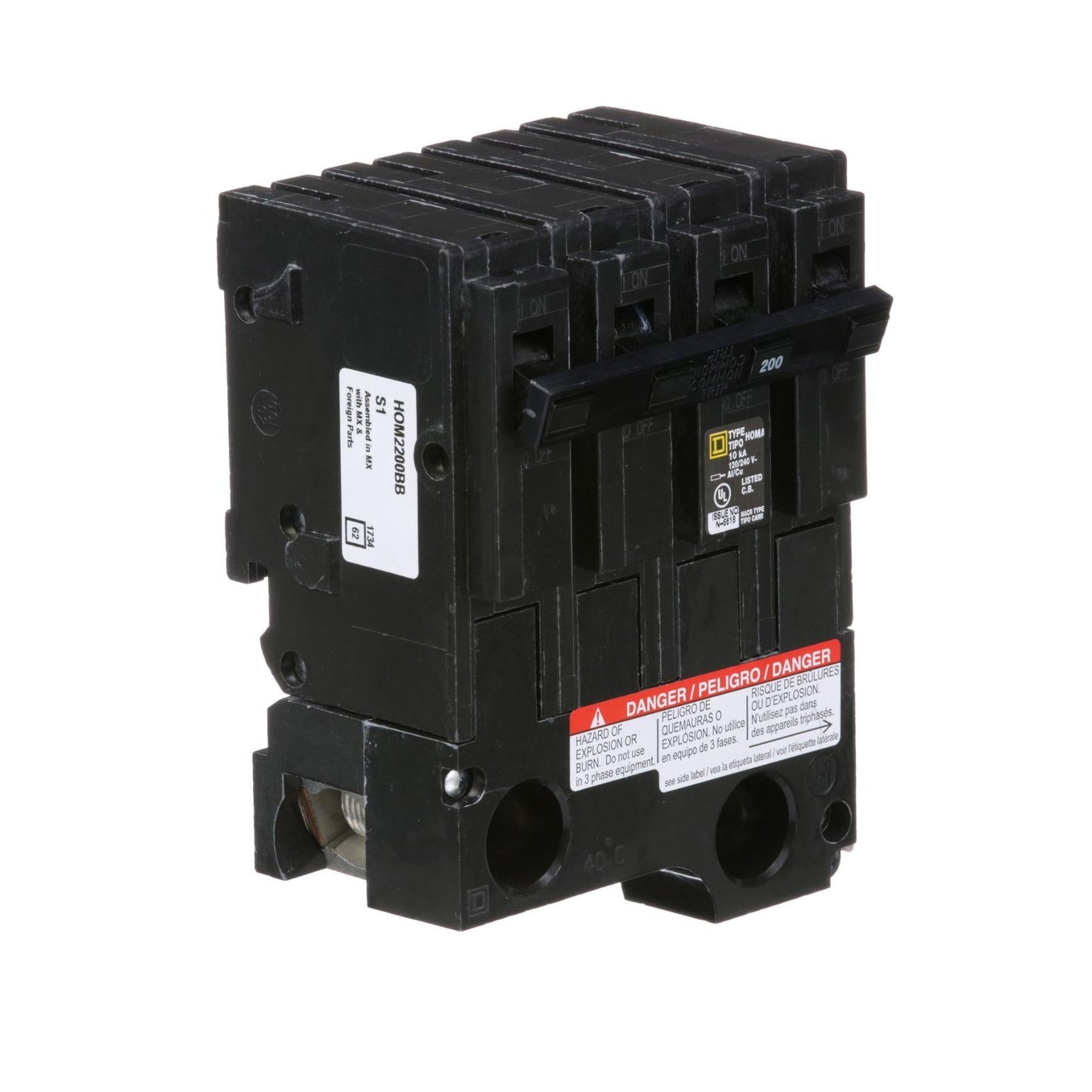 HOM2200BB - Square D - Molded Case Circuit Breakers