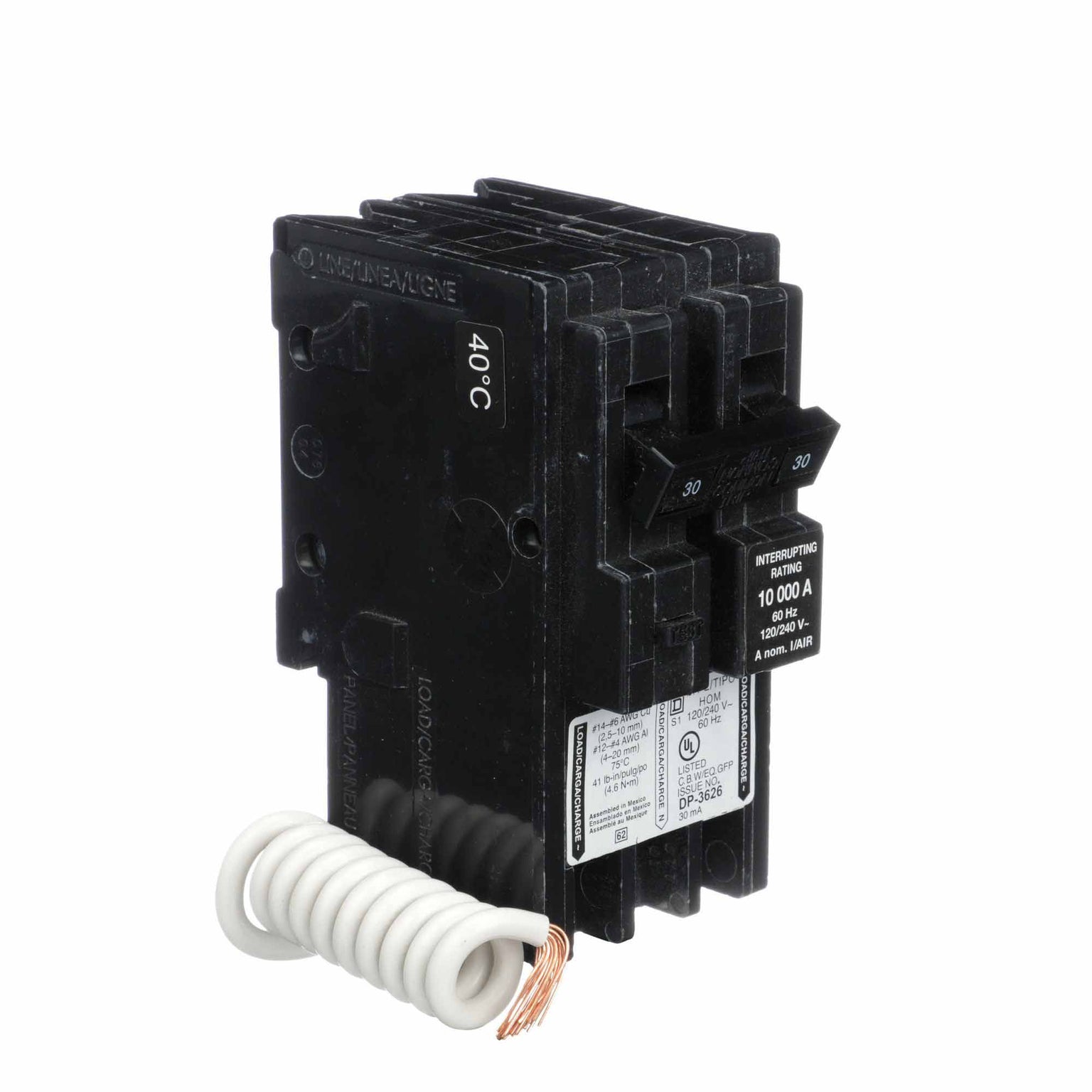 HOM230EPD - Square D Homeline - GFEP Breaker