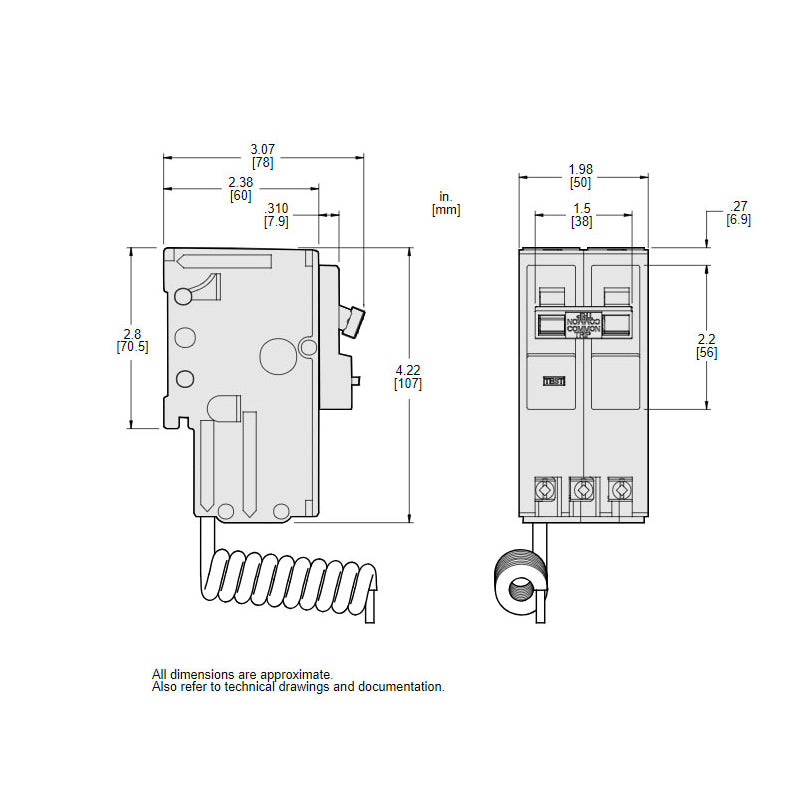 HOM230EPD - Square D Homeline - GFEP Breaker