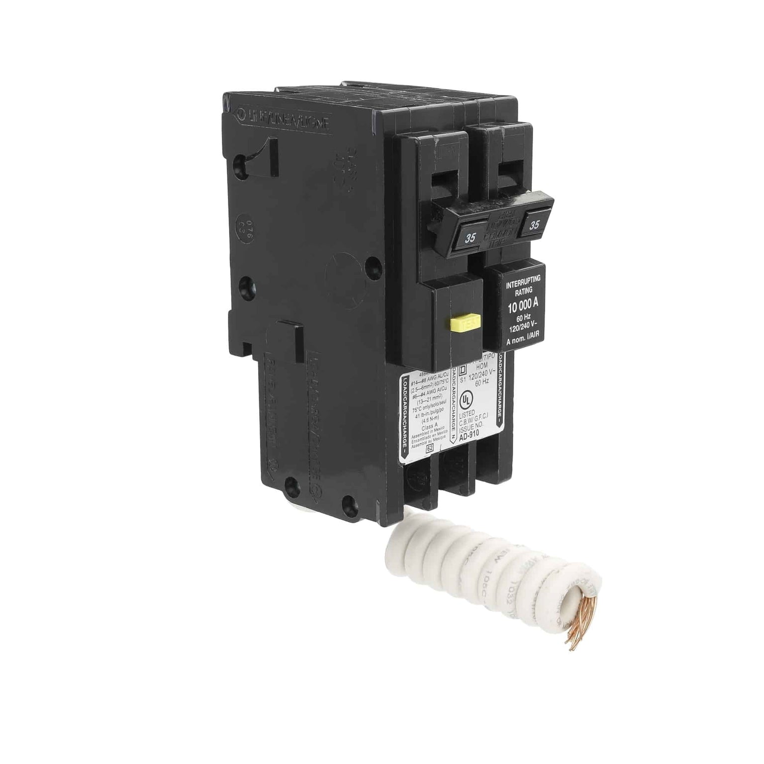 HOM235GFI - HomeLine 35 Amp Circuit Breaker